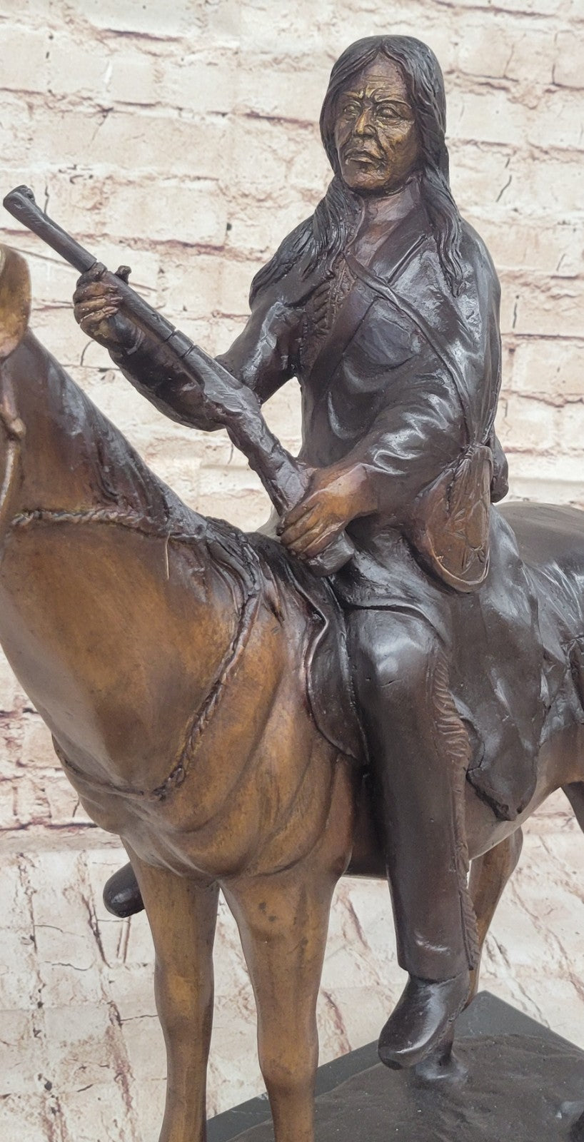 Bronze Casting Using The Lost Wax Process, "THE PEACE" by Remington Sculpture