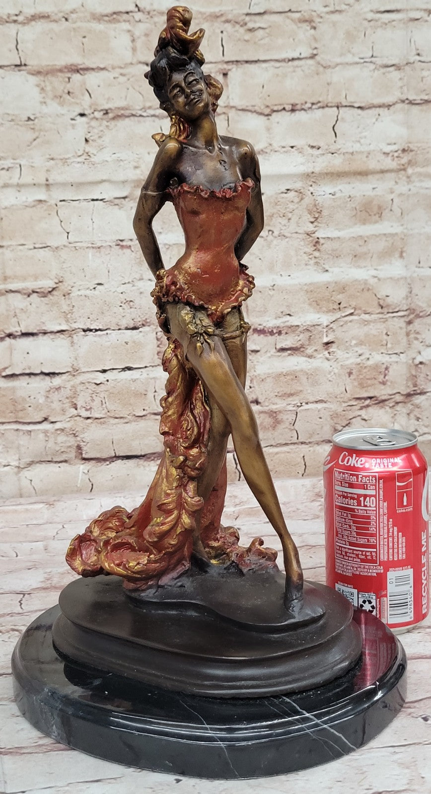 Bronze Wild Modern Contemporary Dance or Dancing sculpture by artist Collett