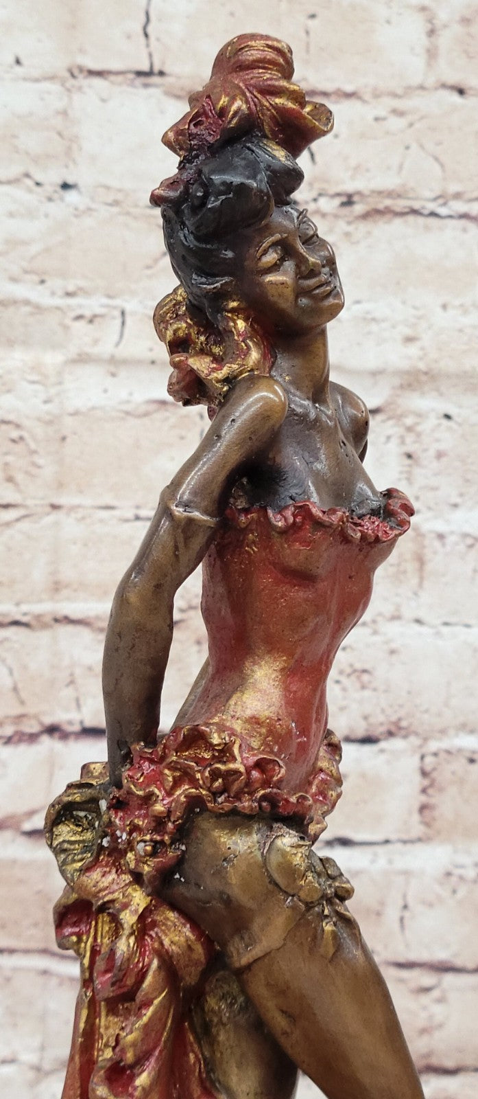 Bronze Wild Modern Contemporary Dance or Dancing sculpture by artist Collett