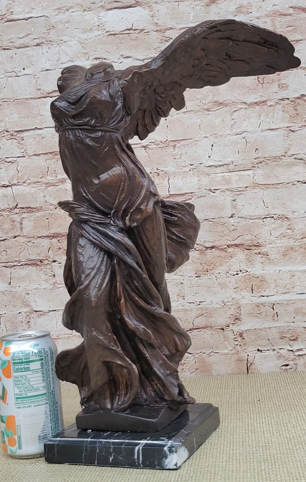 Hot Cast Large Female Victory Bronze Classic Famous Artwork Sculpture Statue Art