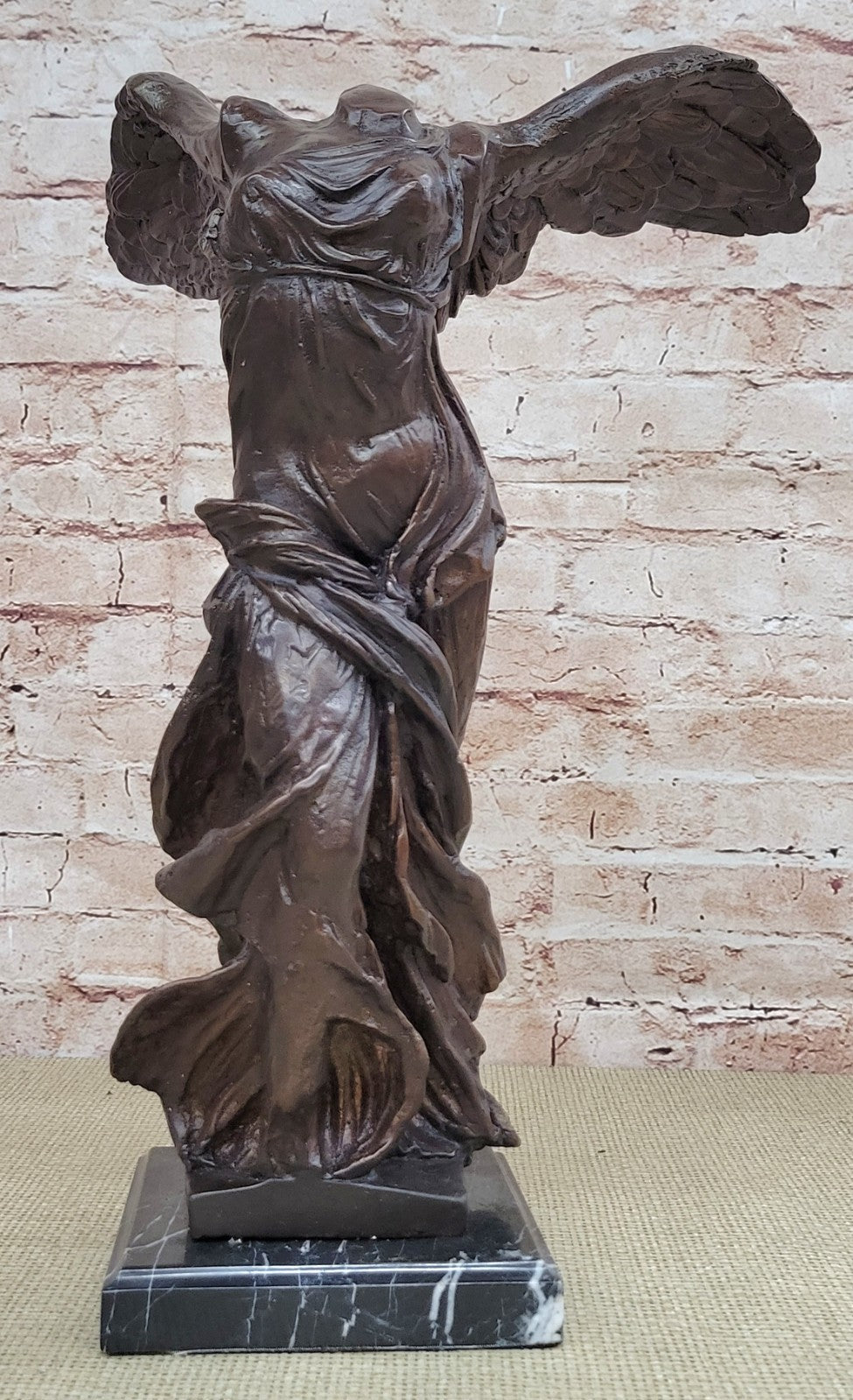 Hot Cast Large Female Victory Bronze Classic Famous Artwork Sculpture Statue Art