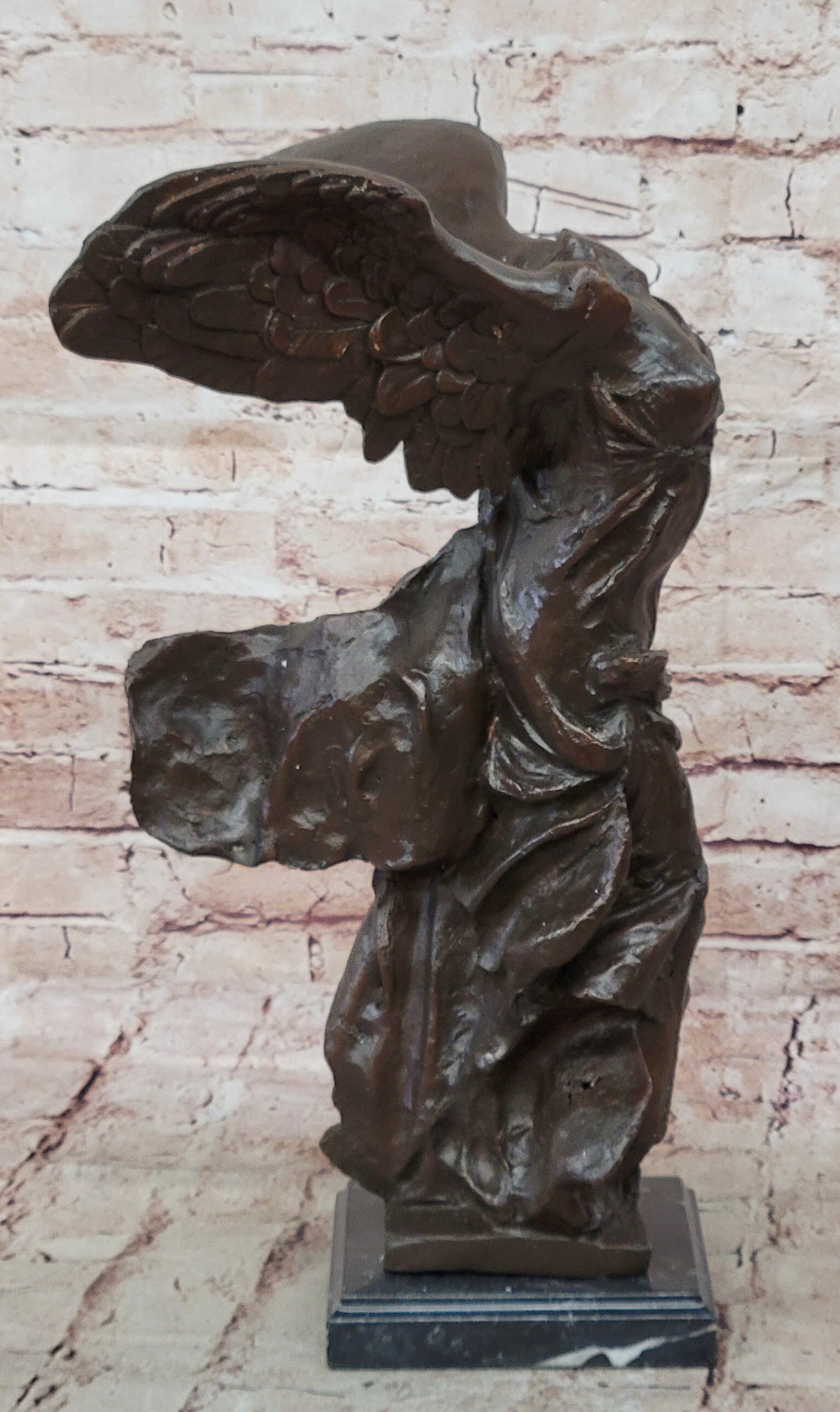 Hot Cast Large Female Victory Bronze Classic Famous Artwork Sculpture Statue Art