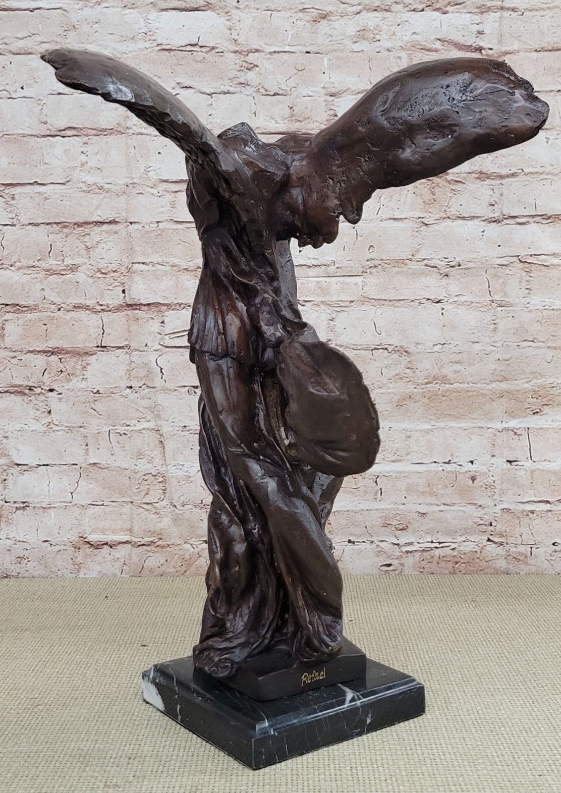 Hot Cast Large Female Victory Bronze Classic Famous Artwork Sculpture Statue Art