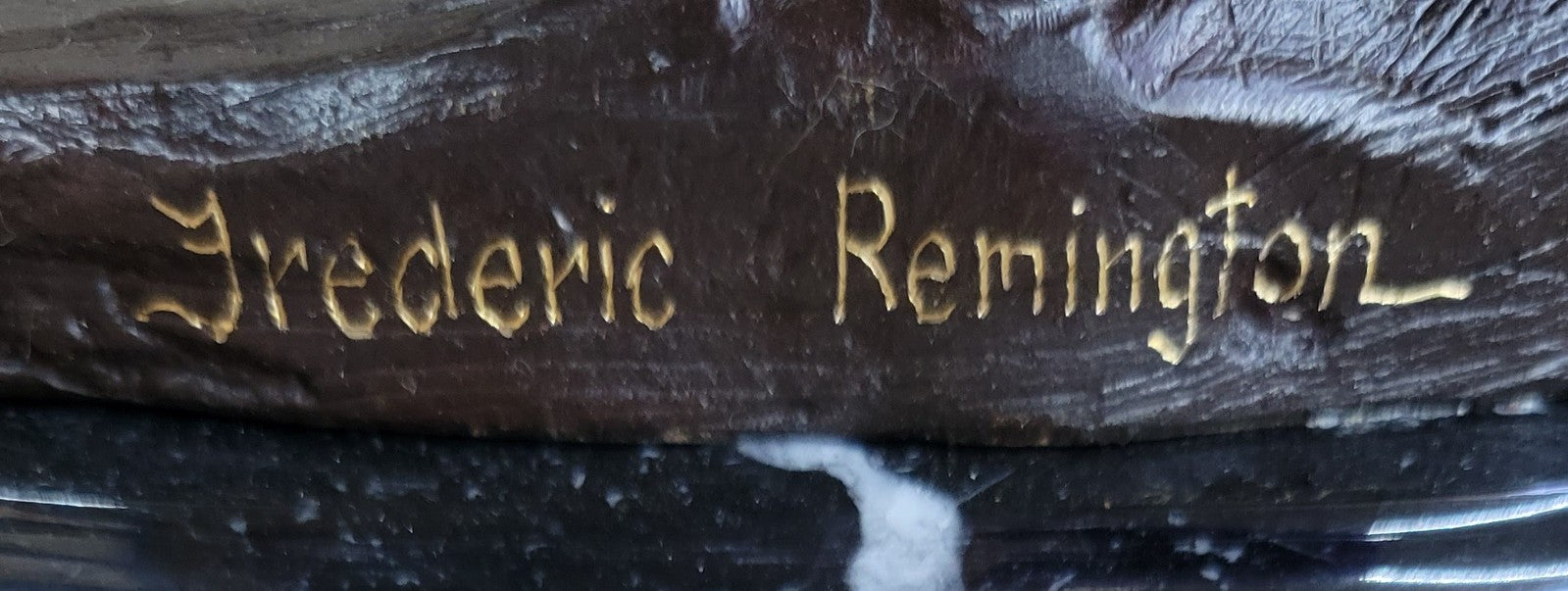 Handcrafted bronze sculpture SALE Signa Horse Cowboy Arizona Remington Frederick
