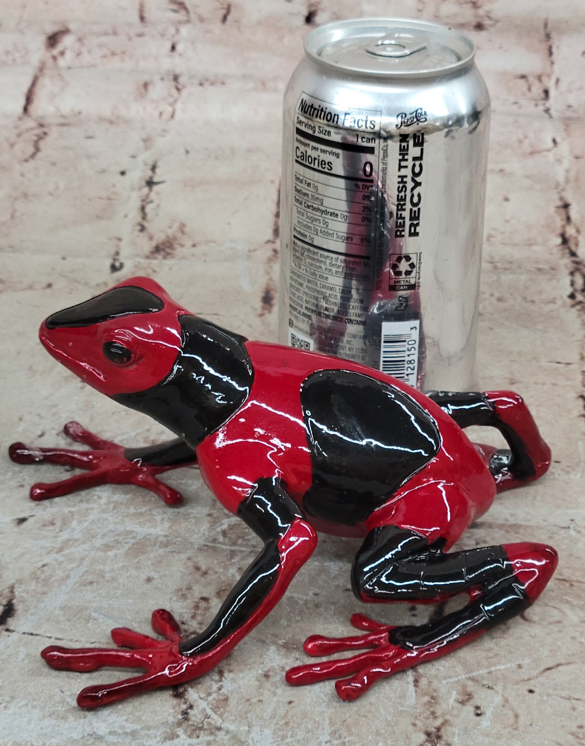 Hand Made Frogman Frog Bronze Statue: Classic Limited Edition Artwork
