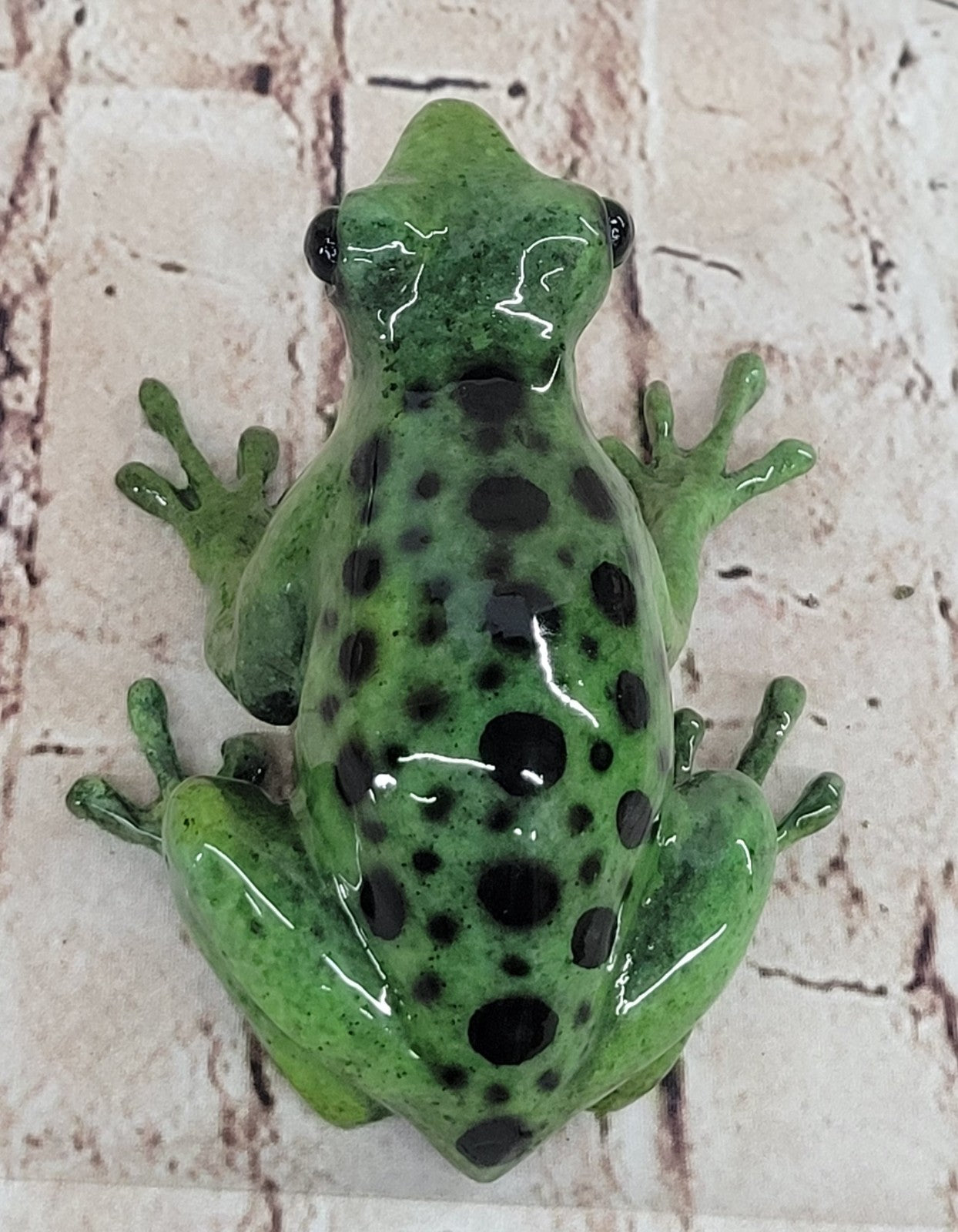 Collectible Bronze Frog Sculpture: Frogman Limited Edition for Garden Decoration