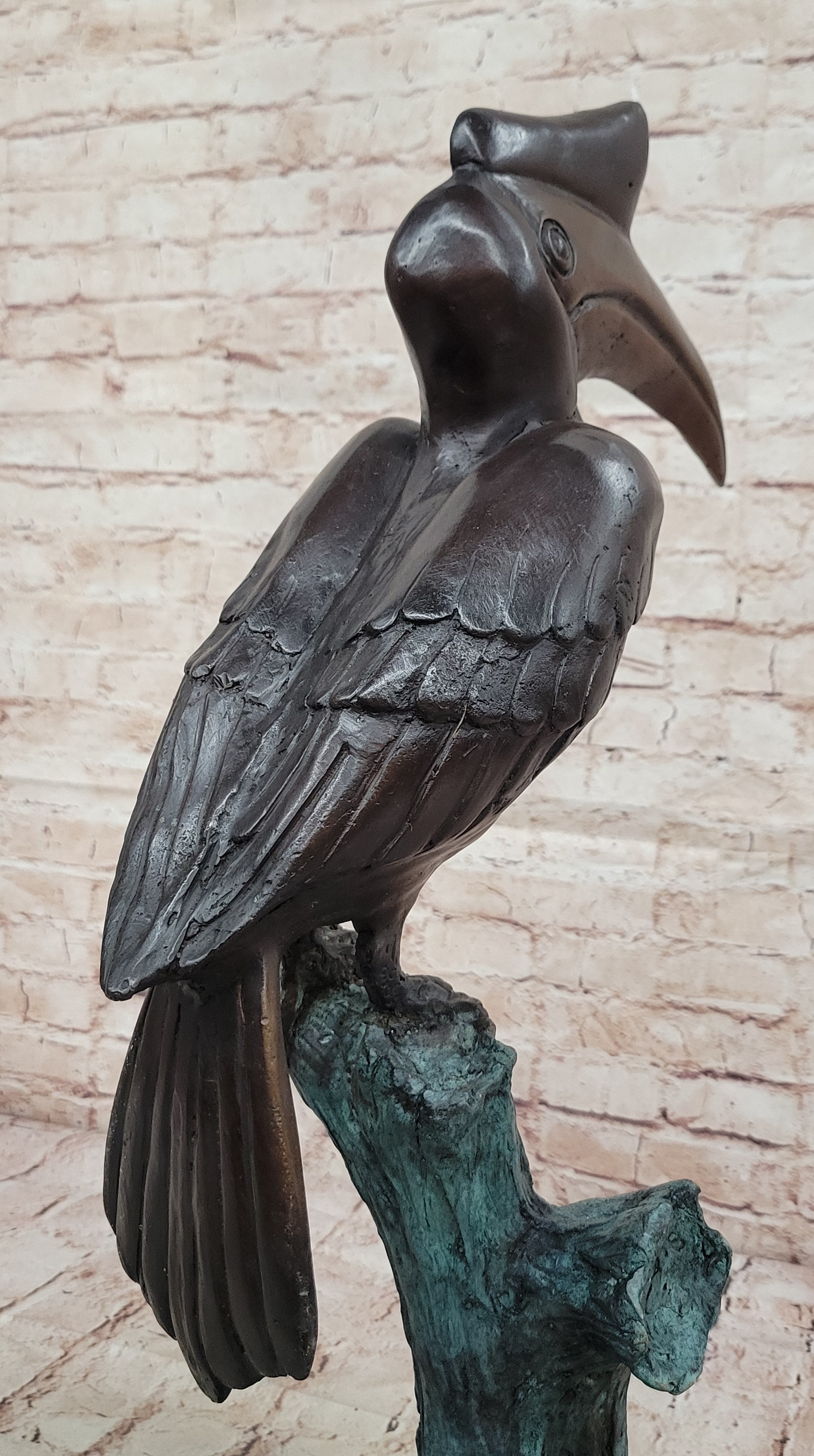 Handcrafted bronze sculpture SALE Shorebird Coastal Wetland Heron Crane Egret