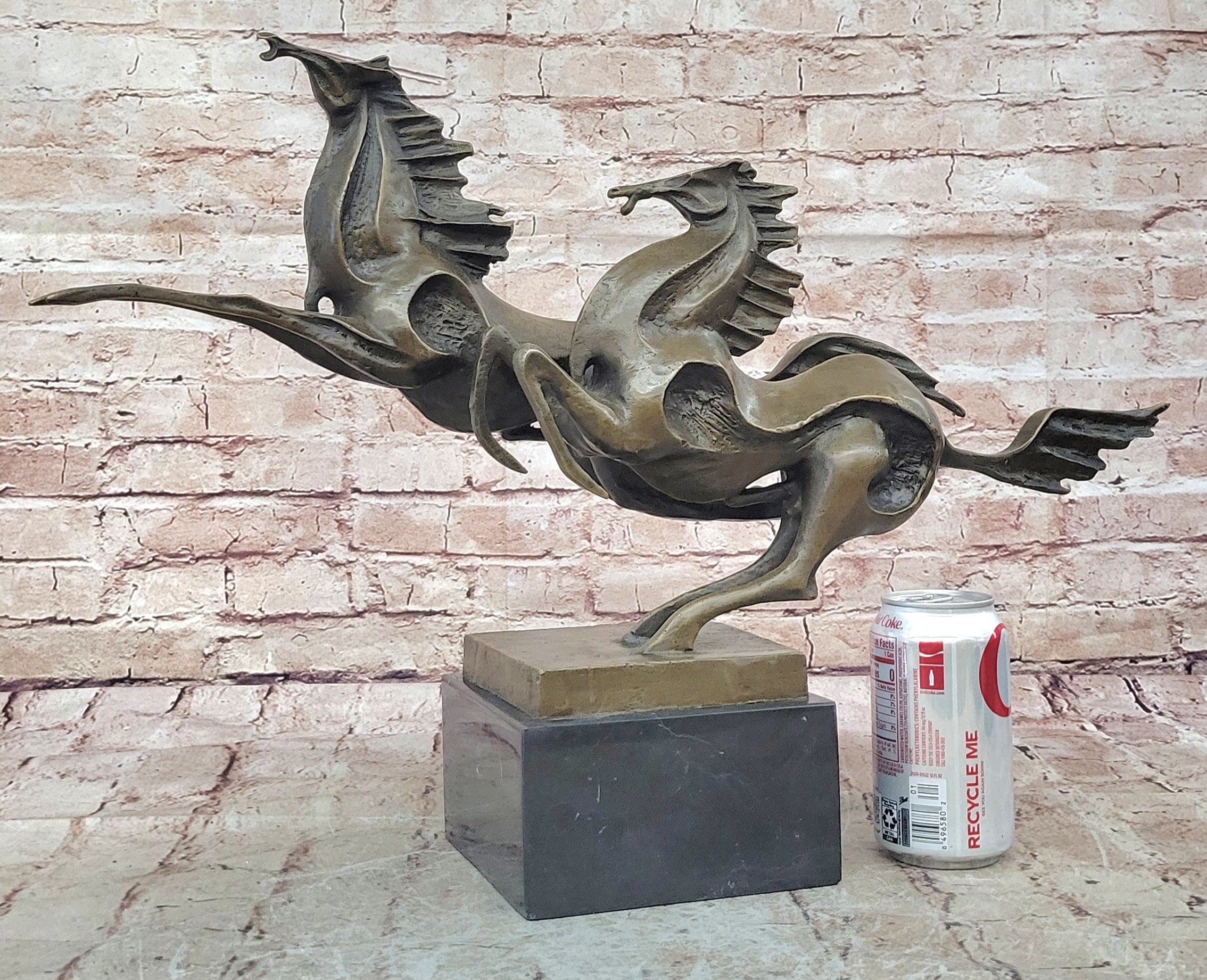 Bronze Sculpture Modern Art Hot Cast by Lost Wax Stallion Museum Quality  Work