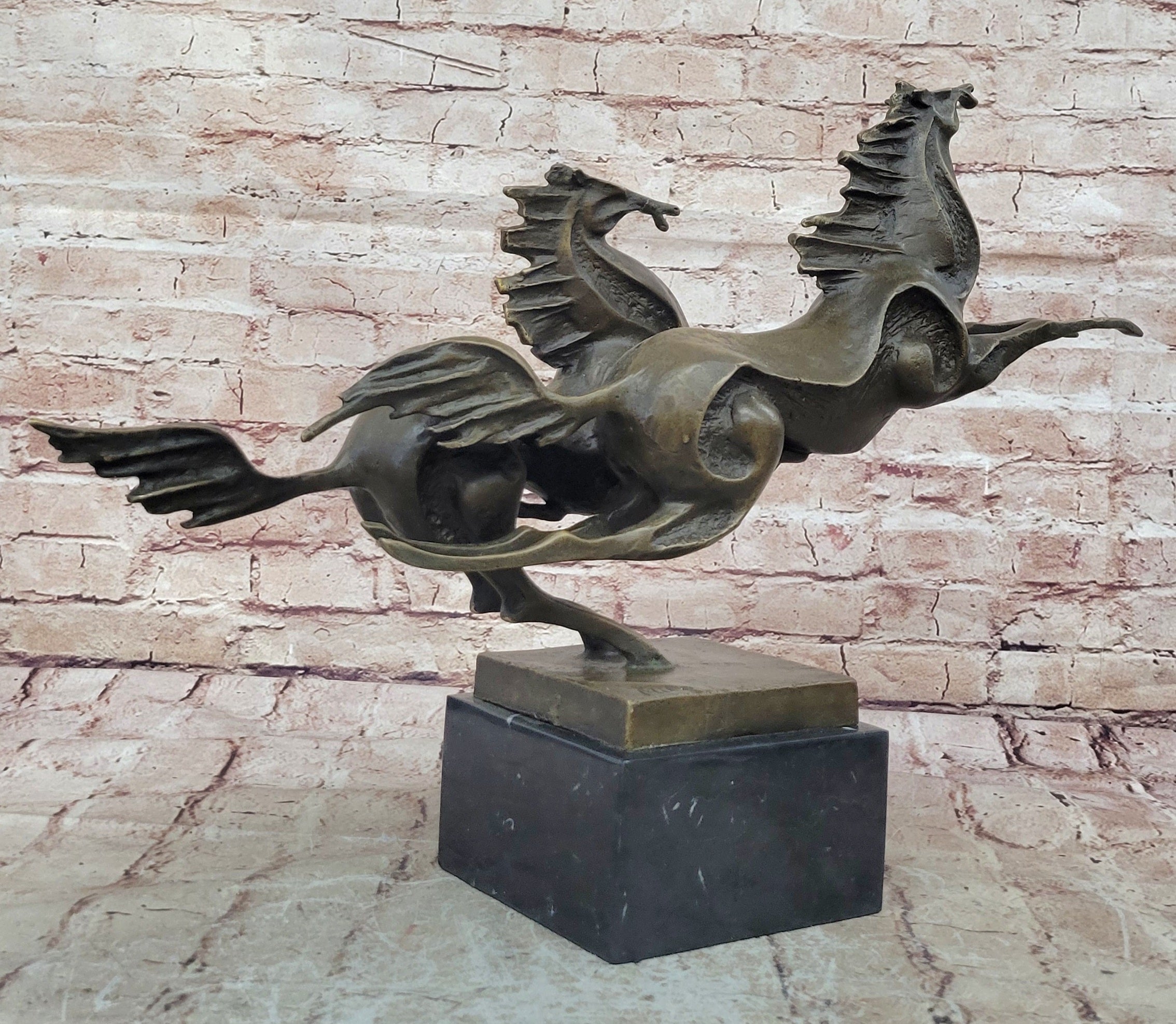 Bronze Sculpture Modern Art Hot Cast by Lost Wax Stallion Museum Quality  Work