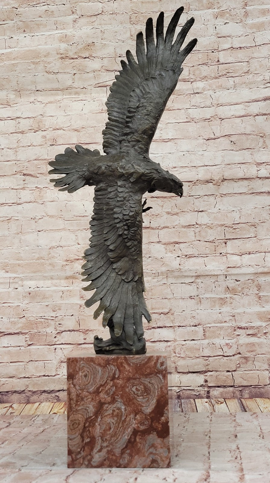 Hand Made Extra Large Eagle Museum Quality Classic Artwork Bronze Sculpture Deal
