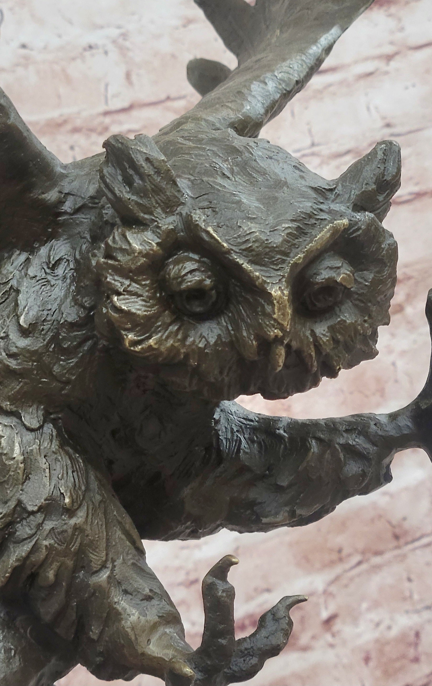 Signed Milo Owl Bronze Sculpture Hot Cast Museum Quality Figurine