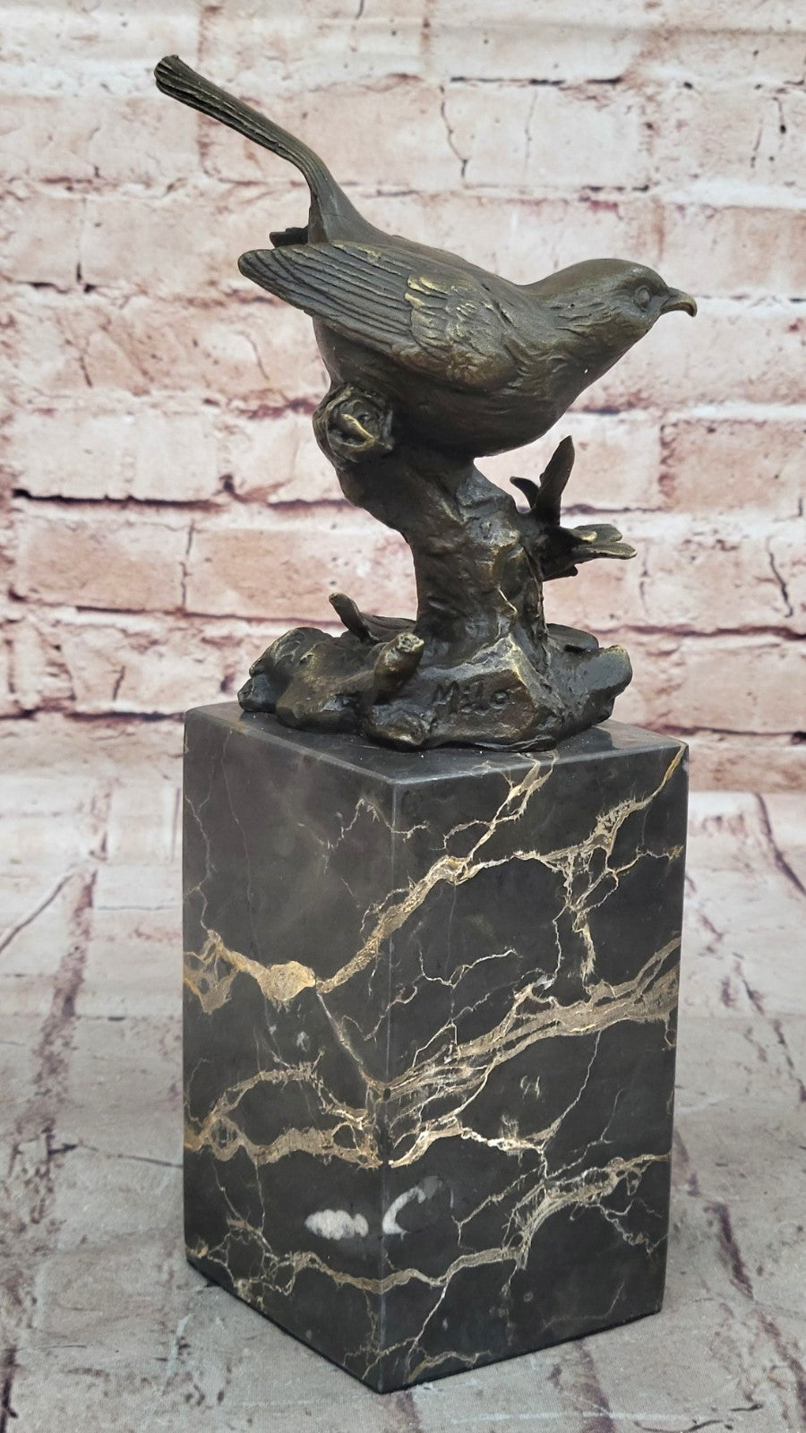 Bronze Sculpture Hand Made Pigeon Bird Bronze Masterpiece Classic Artwork