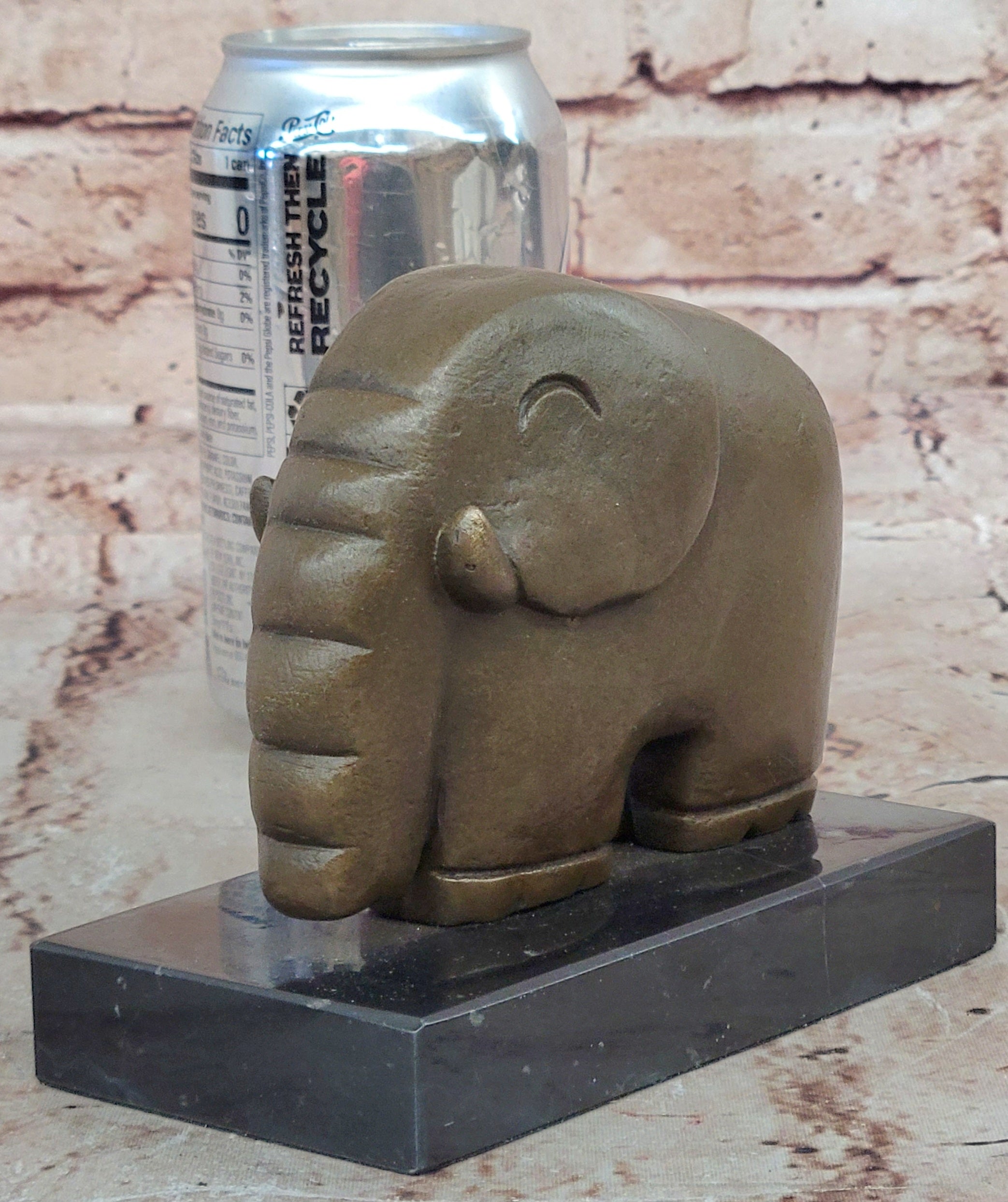 Hot Cast Salvador Dali Abstract Modern Art Elephant Bronze Sculpture Figurine NR