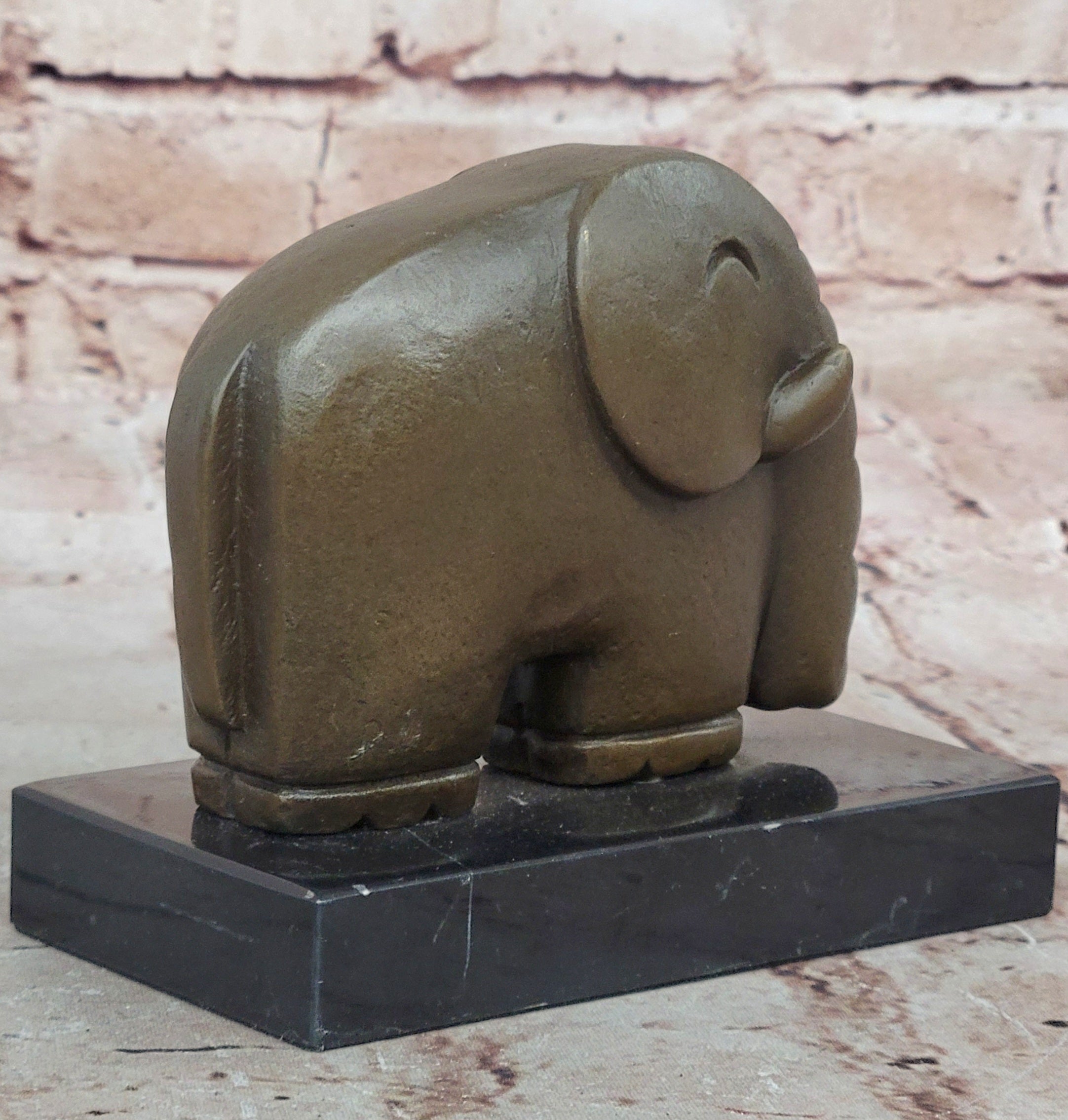 Hot Cast Salvador Dali Abstract Modern Art Elephant Bronze Sculpture Figurine NR