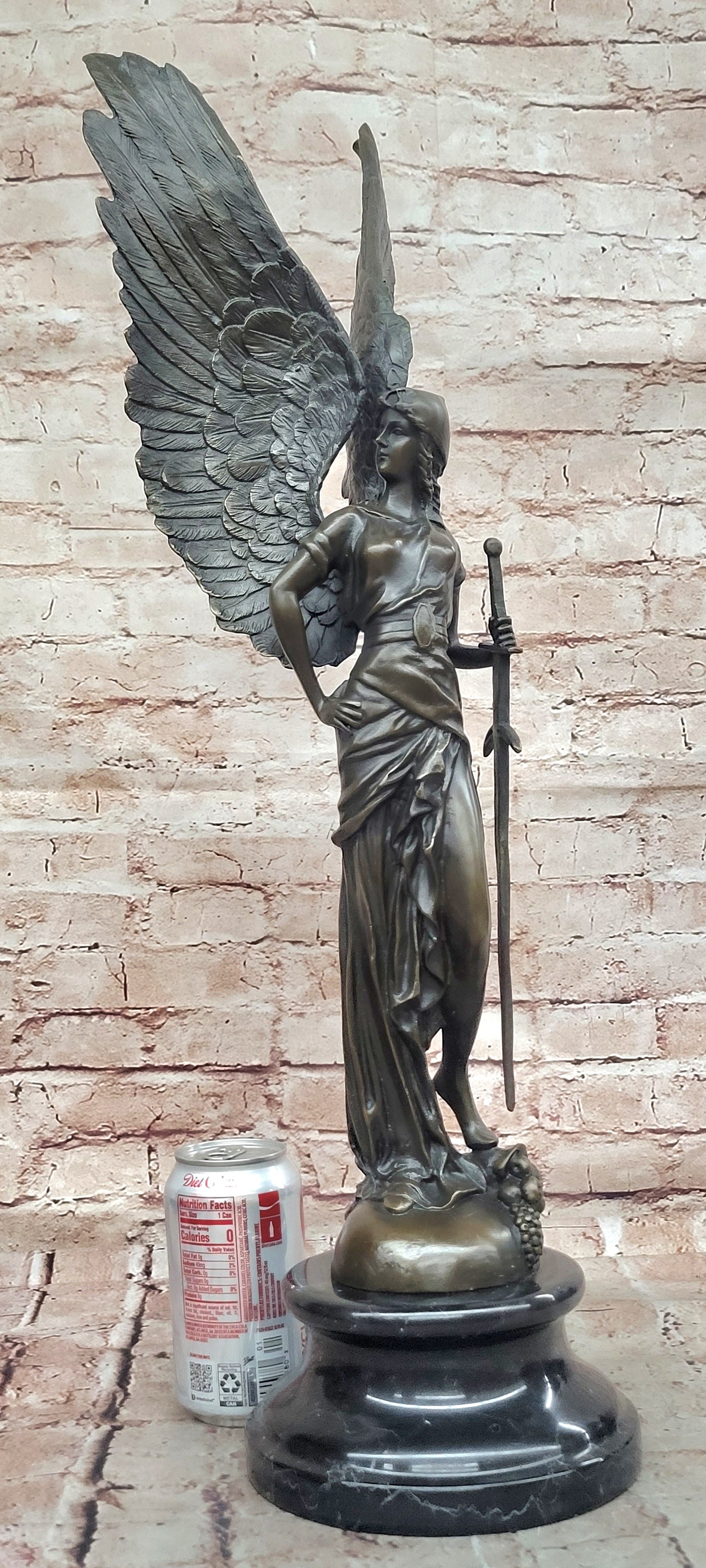 Bronze Sculpture Classic Nike Winged Victory of Samothrace Statue Lost Wax Method