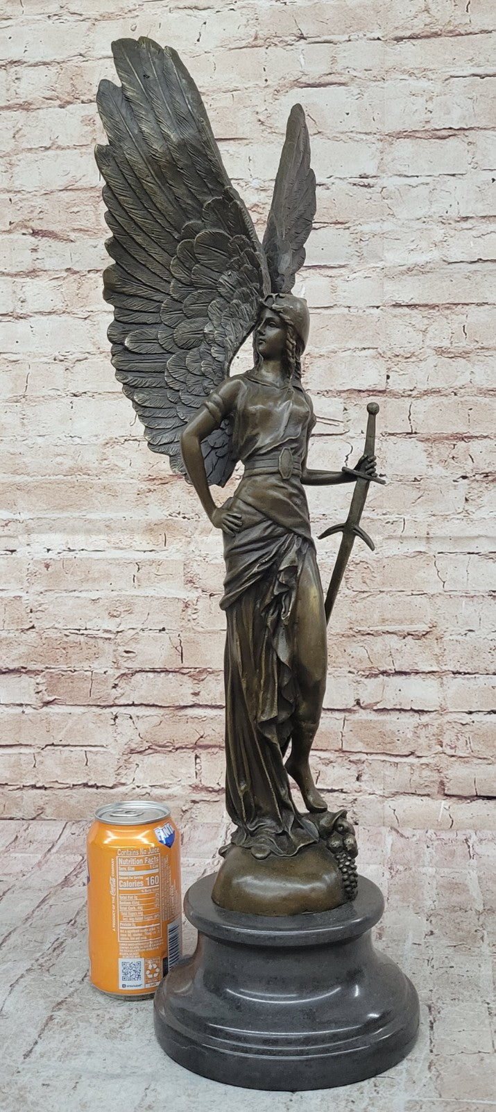 Bronze Sculpture Classic Nike Winged Victory of Samothrace Statue Lost Wax Method