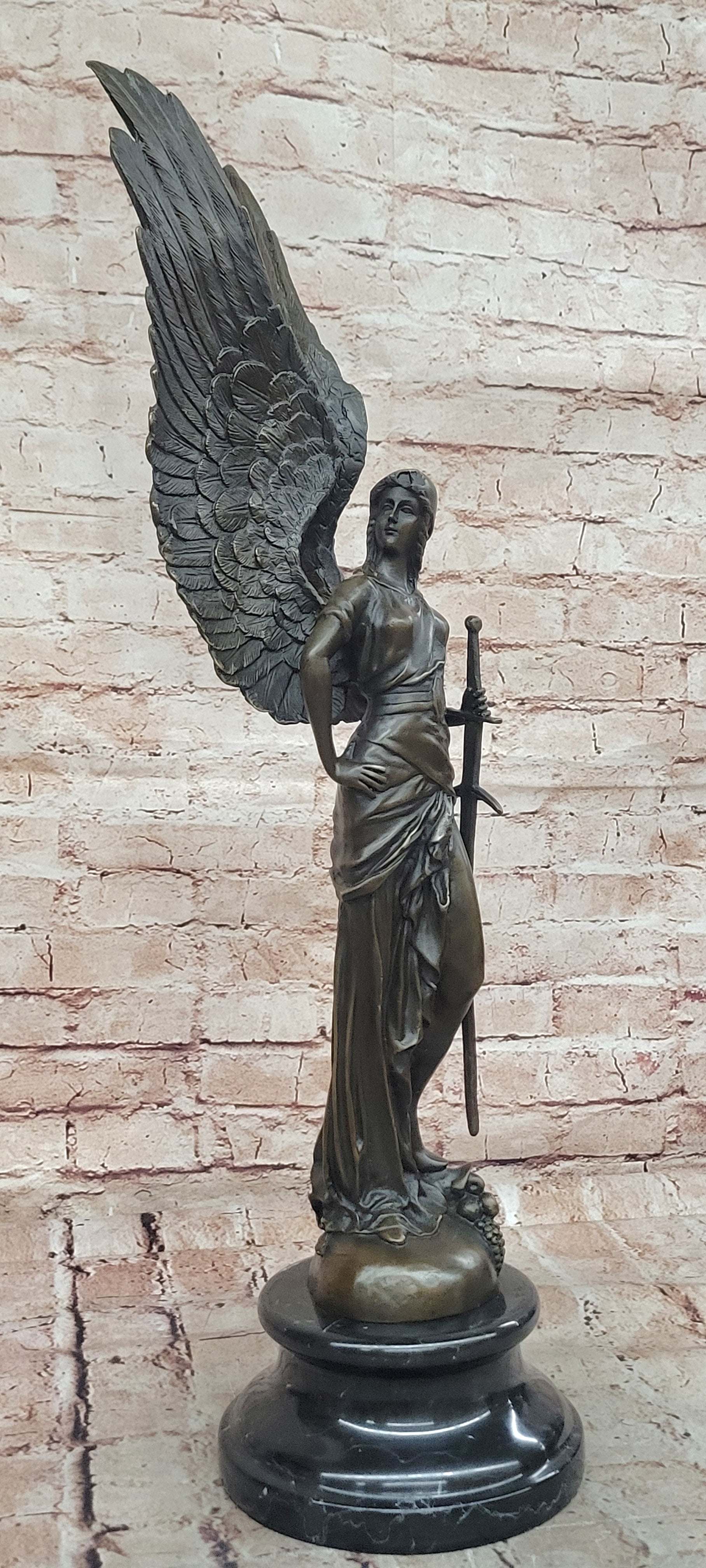 Bronze Sculpture Classic Nike Winged Victory of Samothrace Statue Lost Wax Method