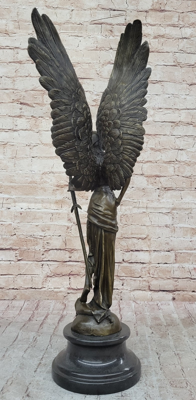 Bronze Sculpture Classic Nike Winged Victory of Samothrace Statue Lost Wax Method