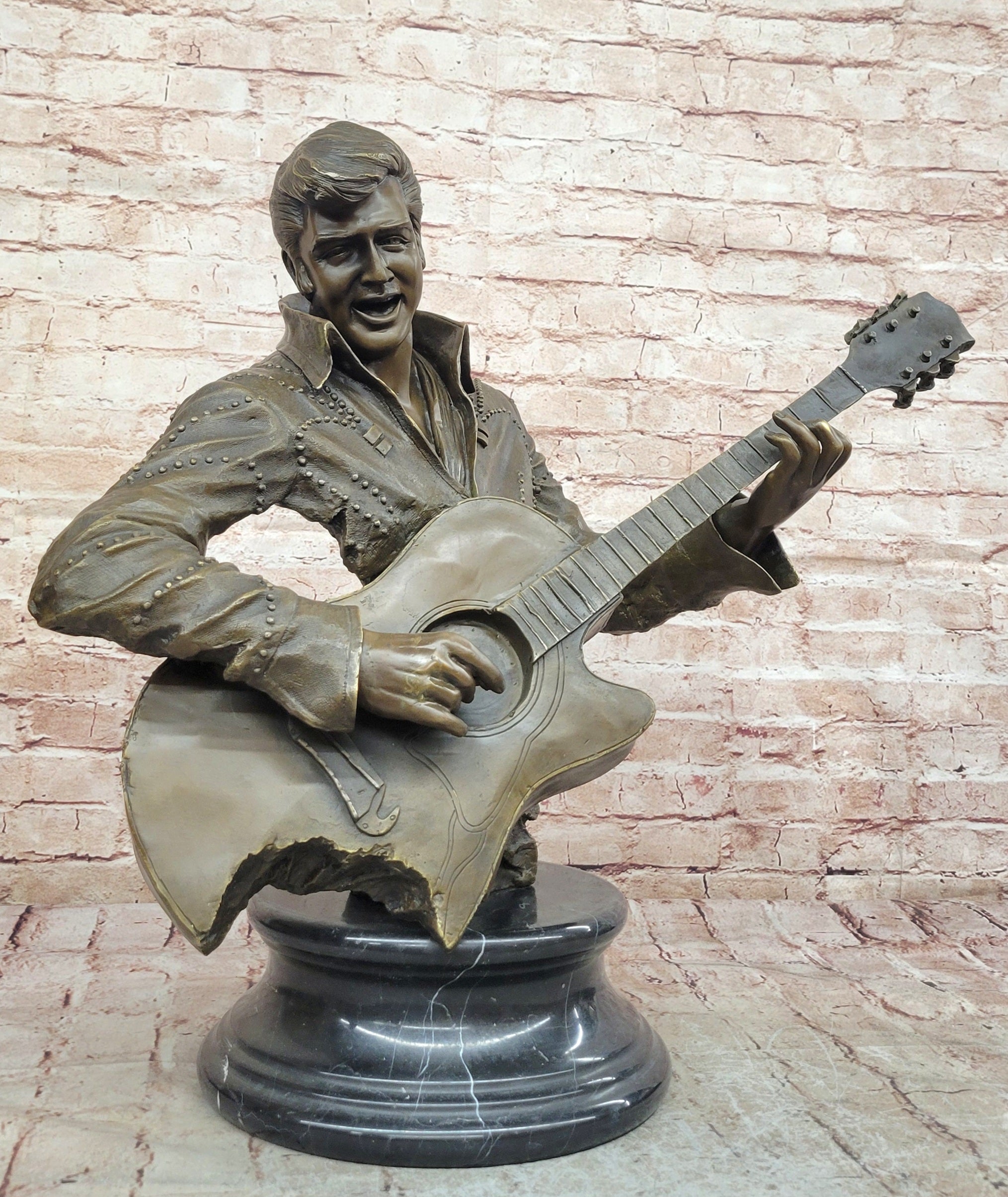 Solid Bronze "Love Me Tender" Collector Edition Sculpture Home Decoration Decor