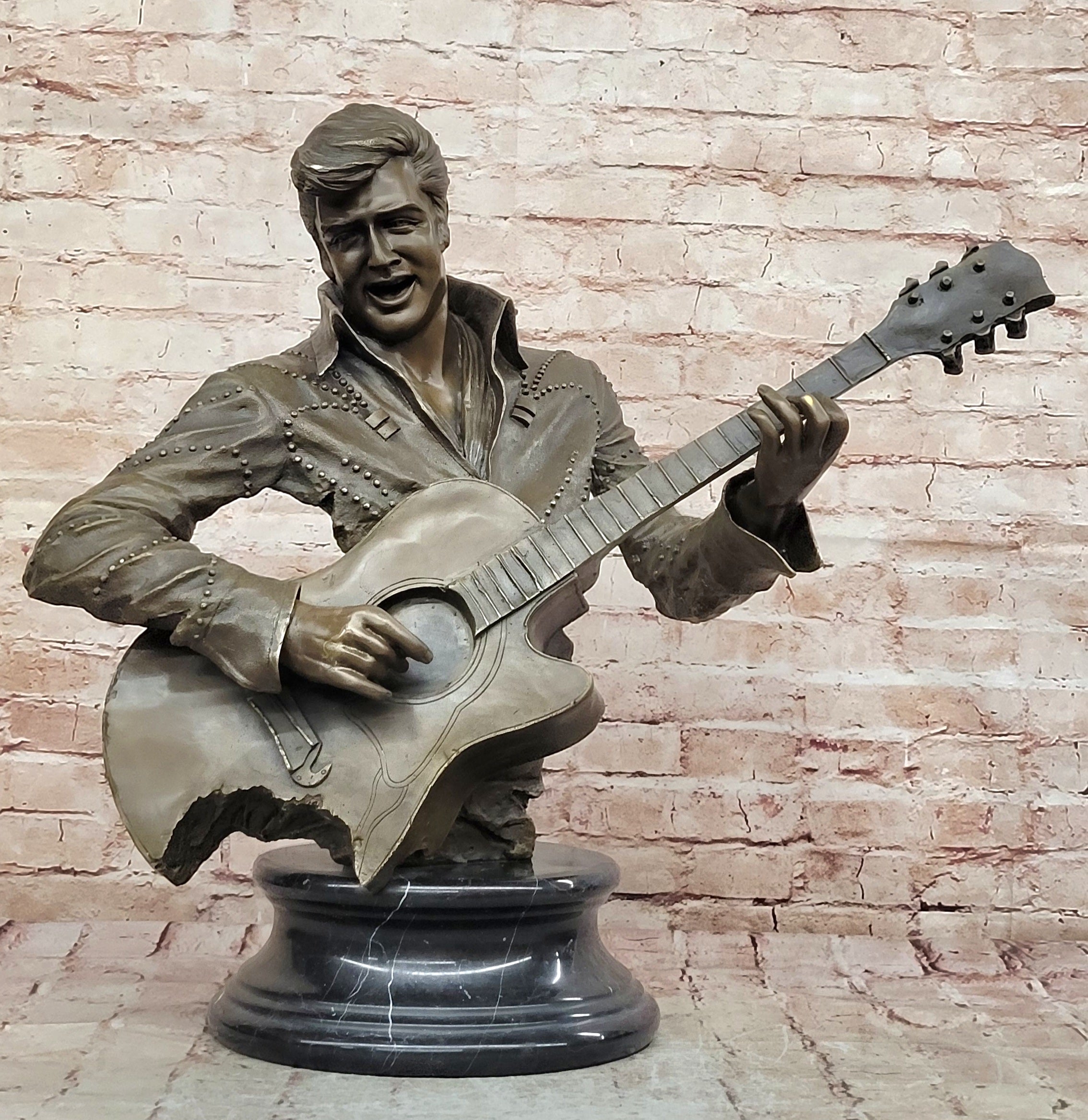 Solid Bronze "Love Me Tender" Collector Edition Sculpture Home Decoration Decor