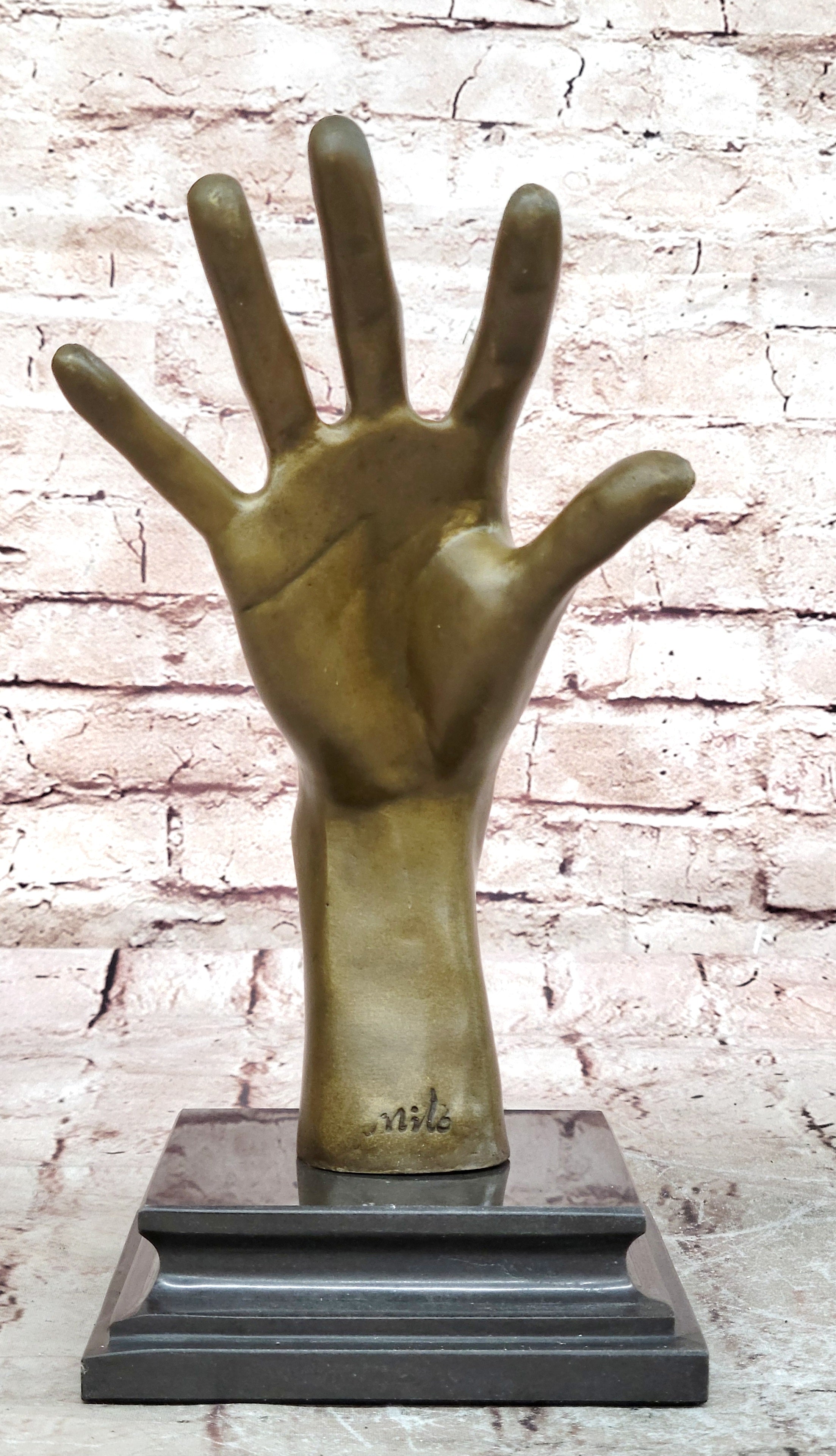 Bronze Sculpture Hand Made Detailed Face Hot Cast Figurine Figure Decor Sale