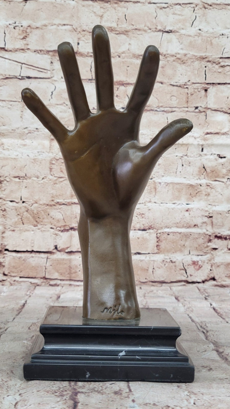 Bronze Sculpture Hand Made Detailed Face Hot Cast Figurine Figure Decor Sale