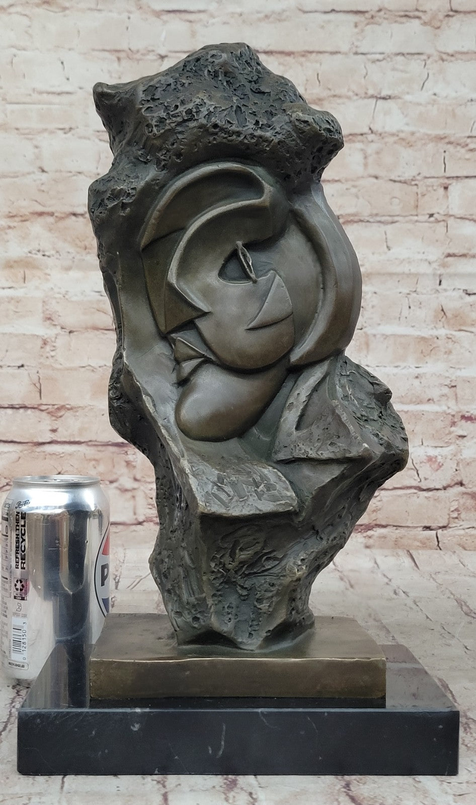Handcrafted bronze sculpture SALE Art Modern Abstract Signed Salvador Dali