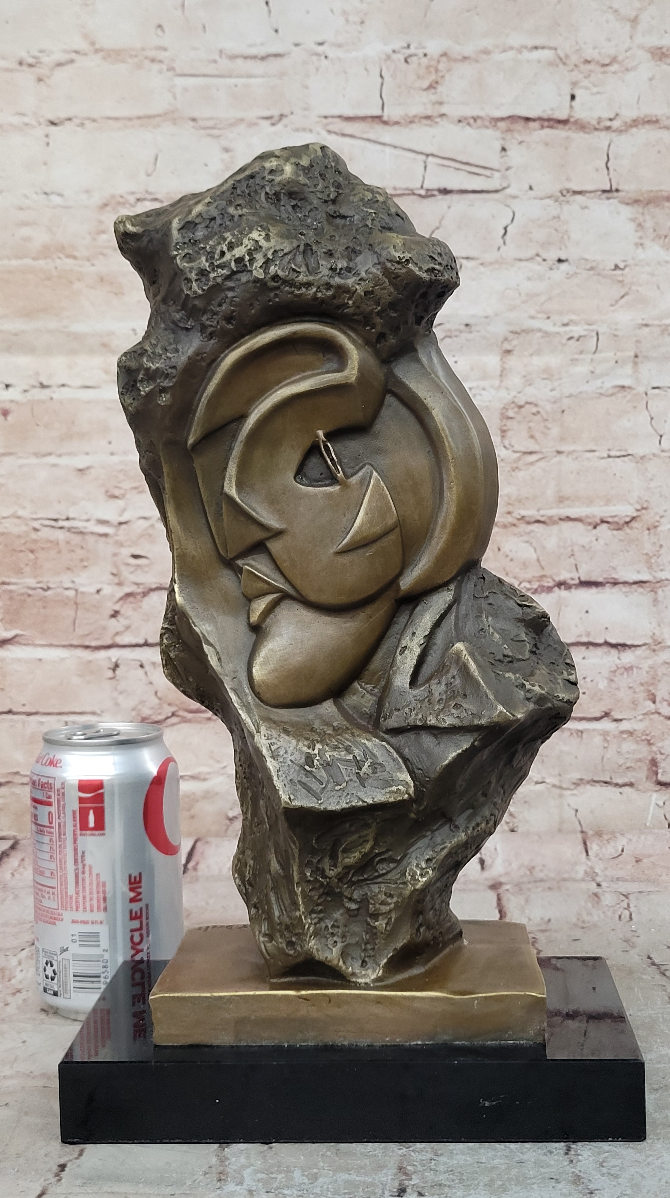 Handcrafted bronze sculpture SALE Art Modern Abstract Signed Salvador Dali