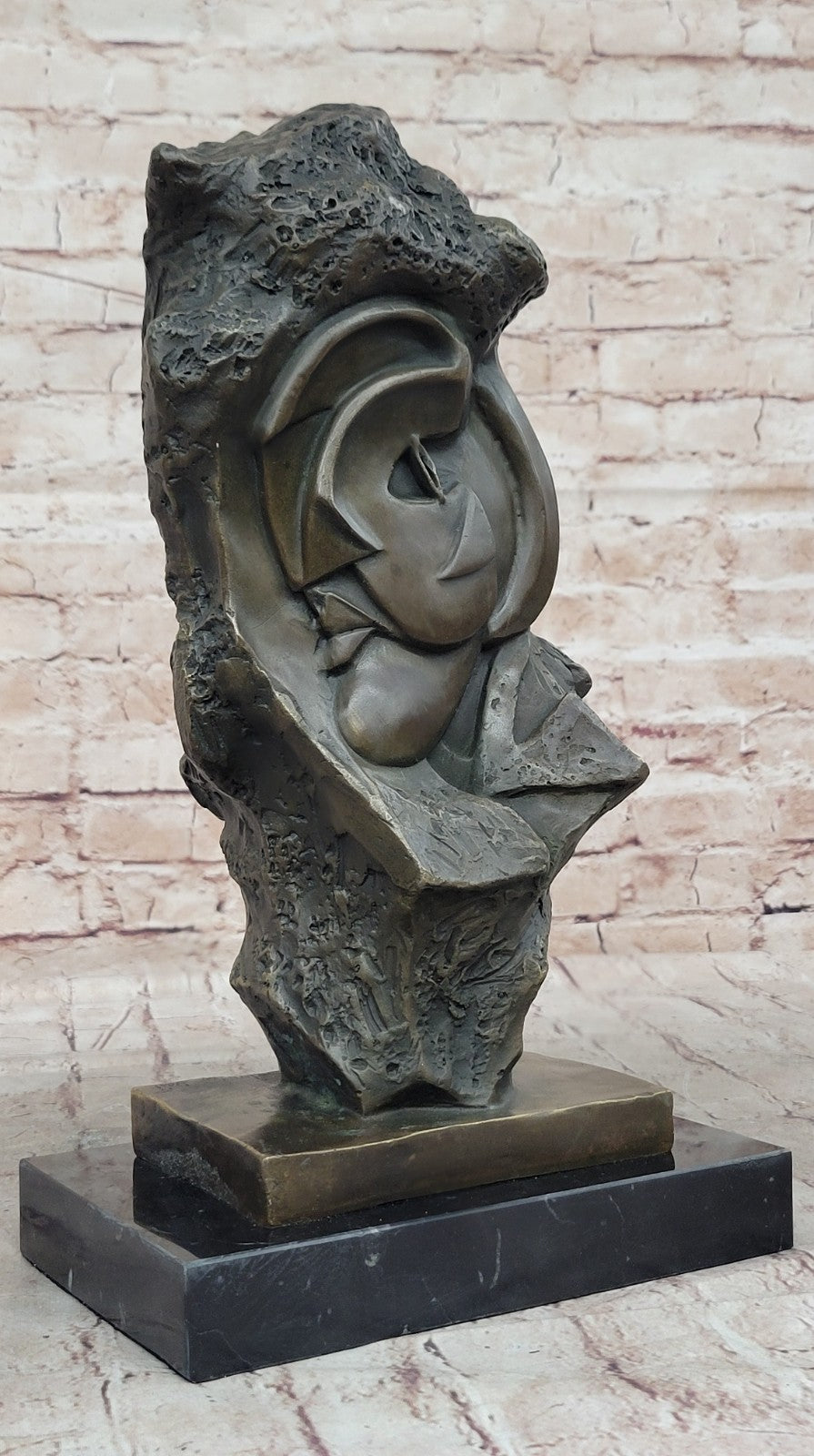 Handcrafted bronze sculpture SALE Art Modern Abstract Signed Salvador Dali