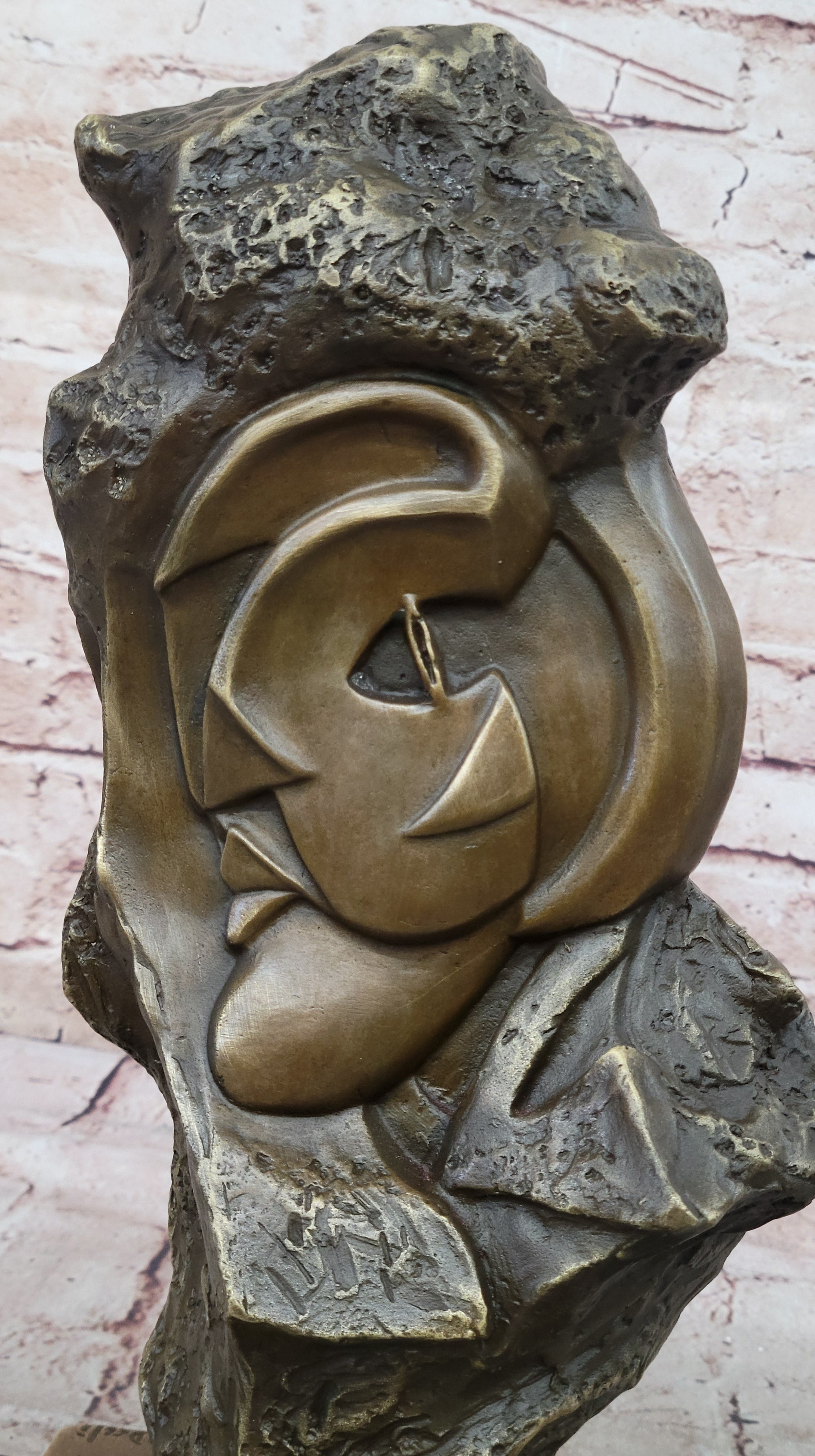 Handcrafted bronze sculpture SALE Art Modern Abstract Signed Salvador Dali