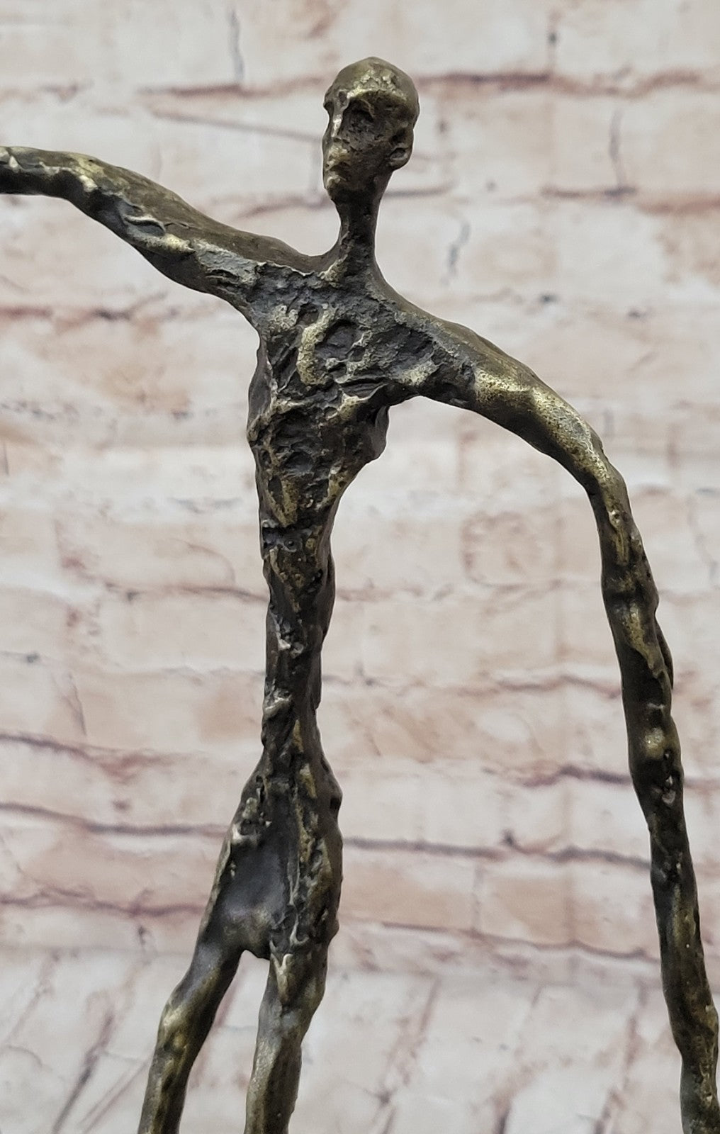 Bronze Sculpture Home Office Decoration by Gia Hand Made Artwork Figure Deal