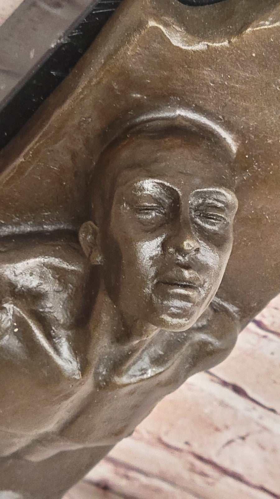 Modern art bronze man 3D Dimensional sculpture Hot Cast Figurine Sale