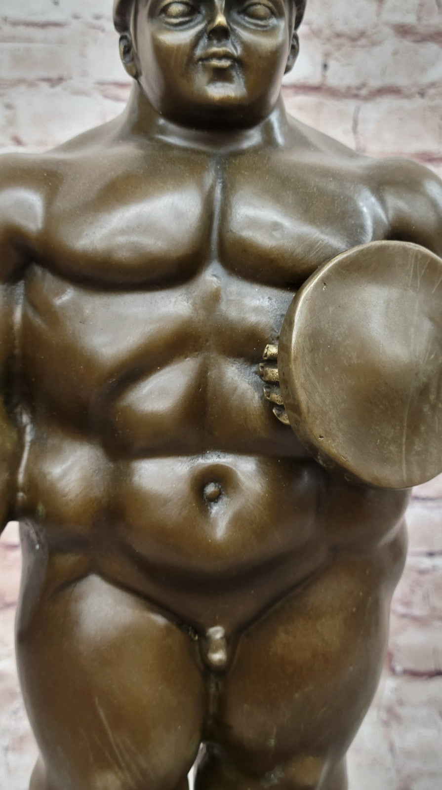 Collector Edition Abstract Modern Gift Roman/Greek Soldier Bronze Sculpture