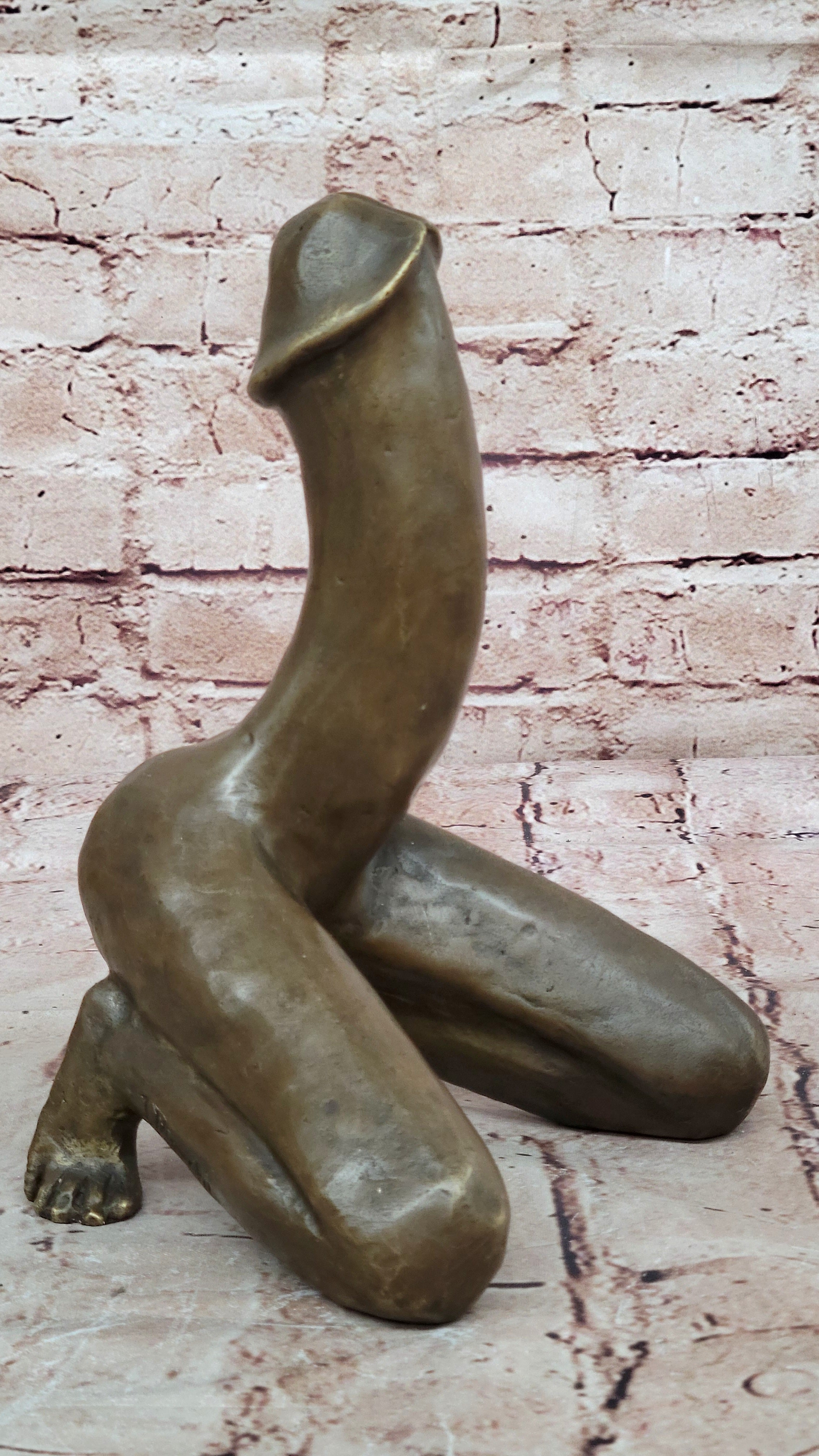 Genuine Solid Bronze Erotic Nude – Signed Mavchi Home Office Decoration