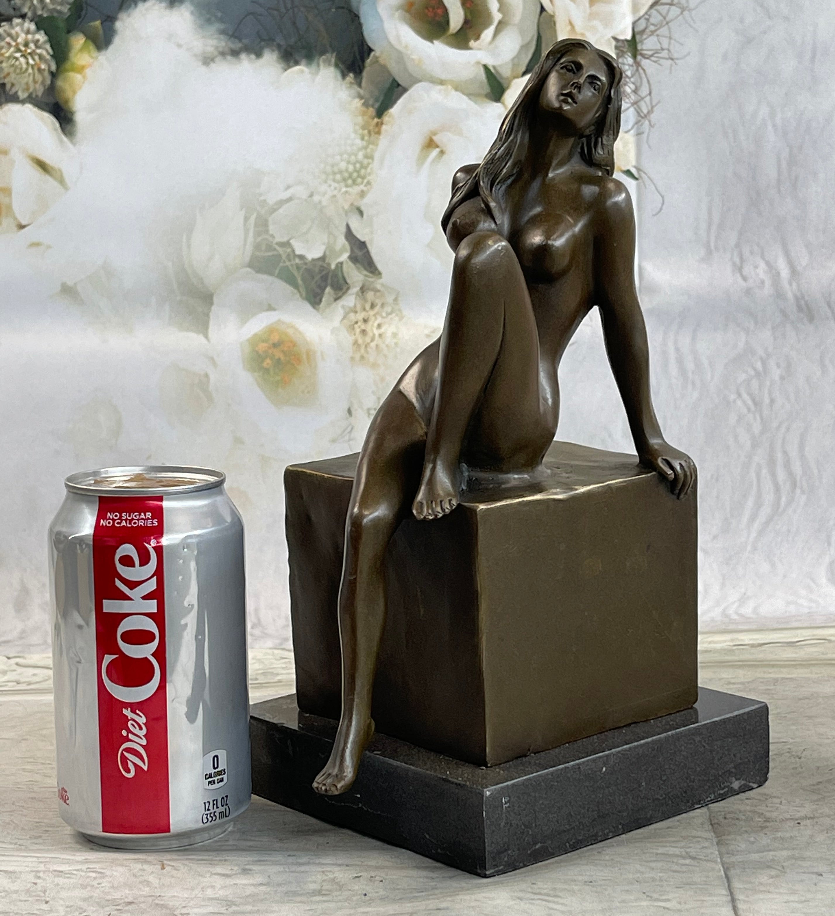 Handcrafted bronze sculpture SALE Decor Home Milo By By Female Exotic Nude
