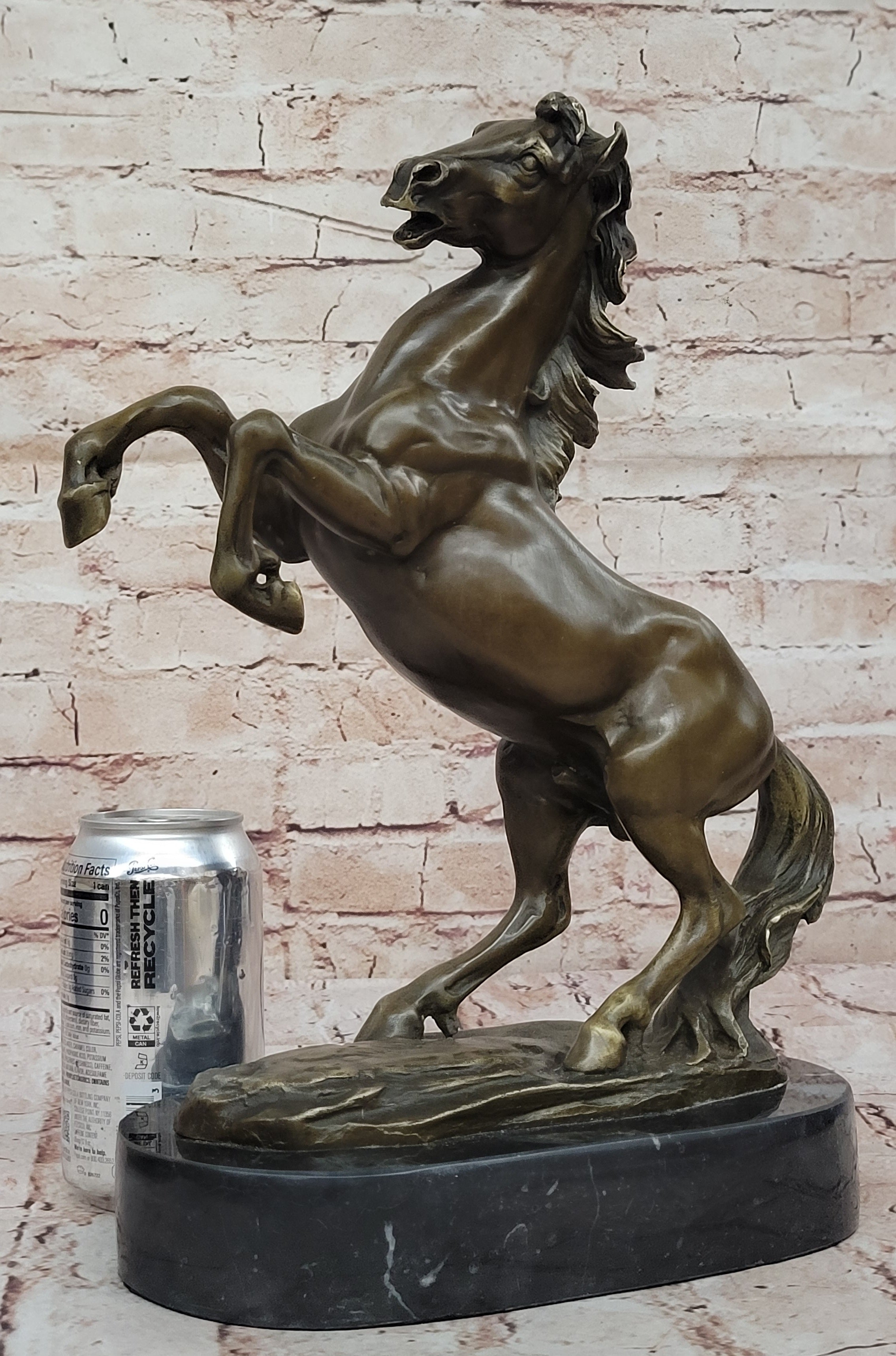 Fabulous Vintage Horse Sculpture Thoroughbred Horse Racing Bronze Figurine Sale