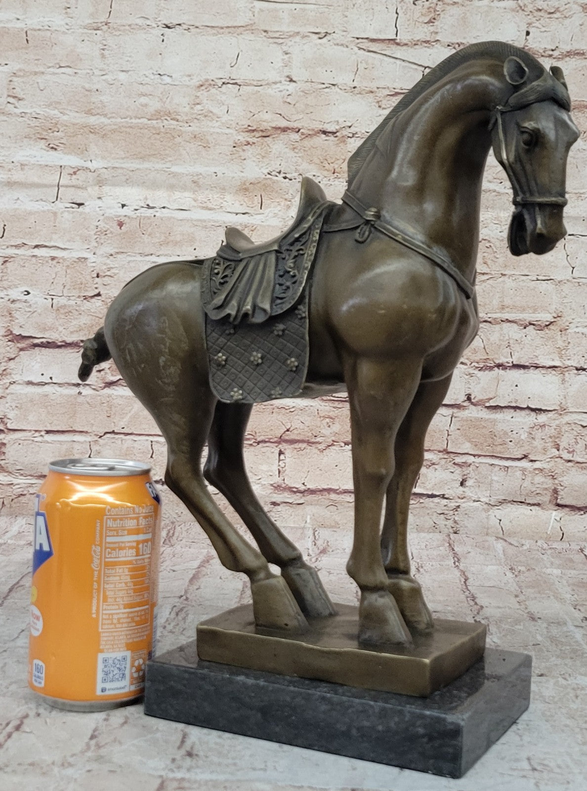 Bronze Sculpture Chinese Tang Horse Limited Signed and Numbered Statue DECO SALE