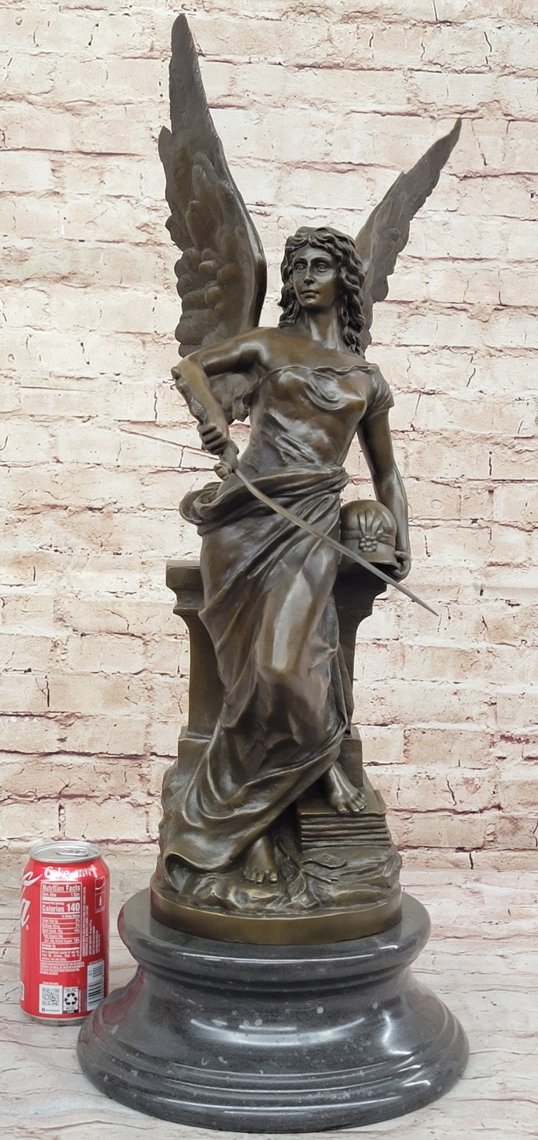 Buy Collector’s Edition: Mario Nick’s Nike Goddess Bronze Sculpture – Handcrafted Artwork of Victory
