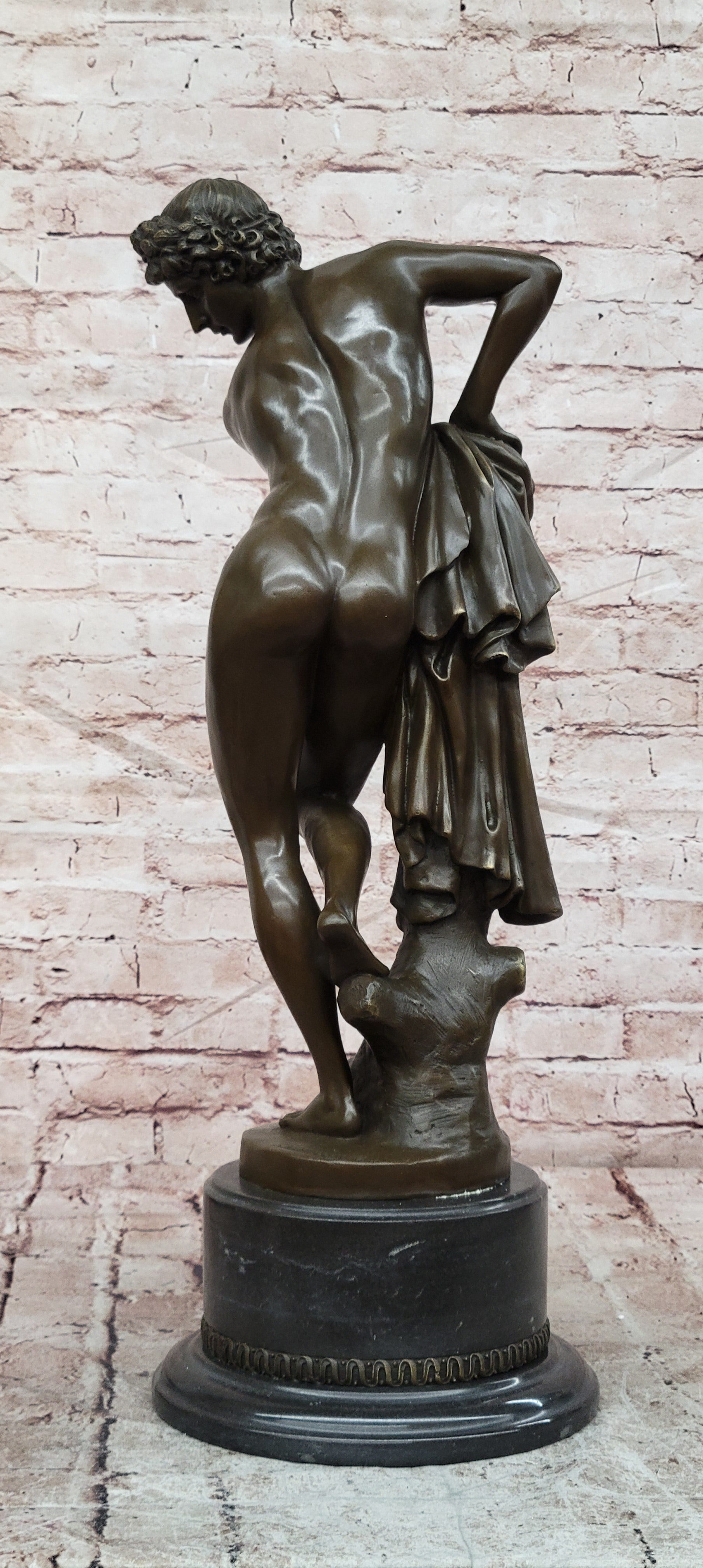 Bronze Apollo Greek God Sculpture Giambologna Museum Quality Fine Art Statue