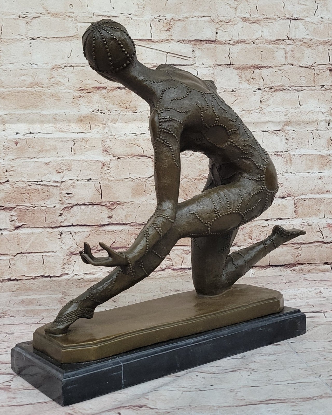 Demetre Chiparus Bronze Sculpture Dancer Figure-Art Deco Style Reproduction