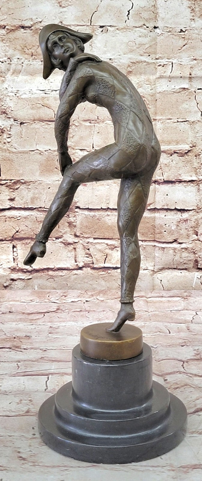 ART DECO, CHIPARUS " ILLUSION OF VIRTUE ", BRONZE STATUE FIGURE FIGURINE DECOR