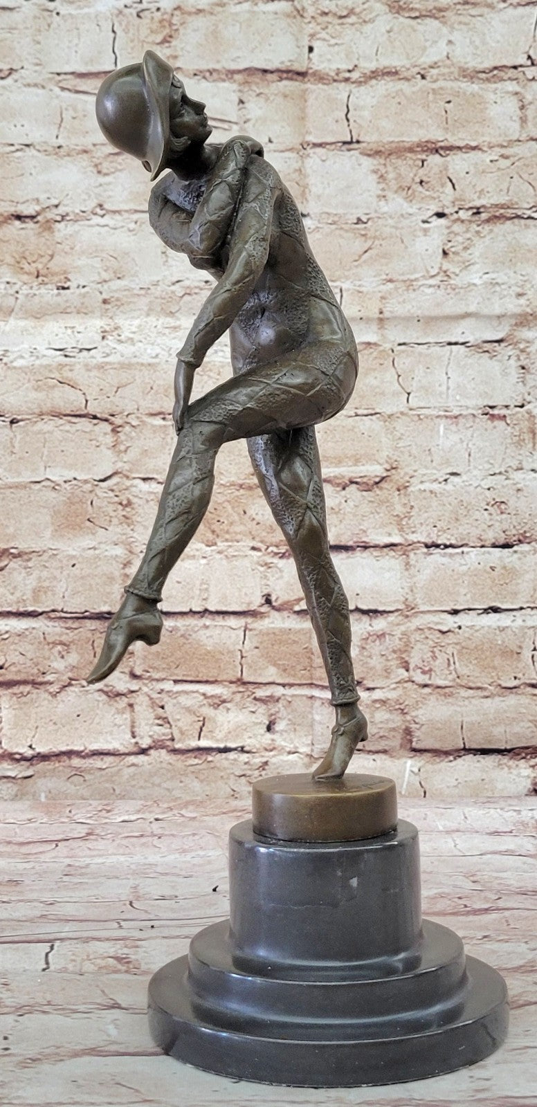 ART DECO, CHIPARUS " ILLUSION OF VIRTUE ", BRONZE STATUE FIGURE FIGURINE DECOR