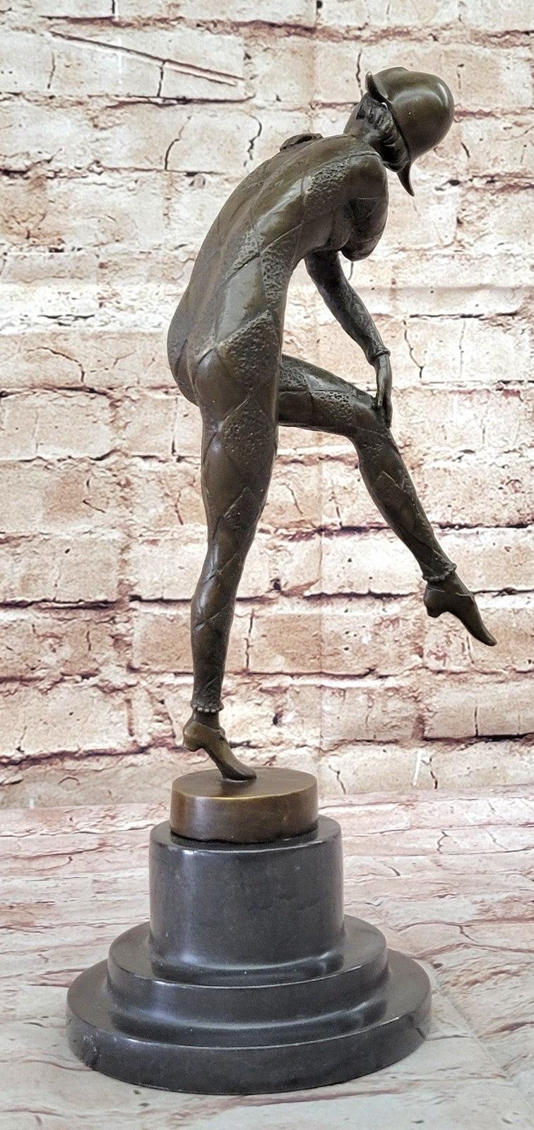 ART DECO, CHIPARUS " ILLUSION OF VIRTUE ", BRONZE STATUE FIGURE FIGURINE DECOR