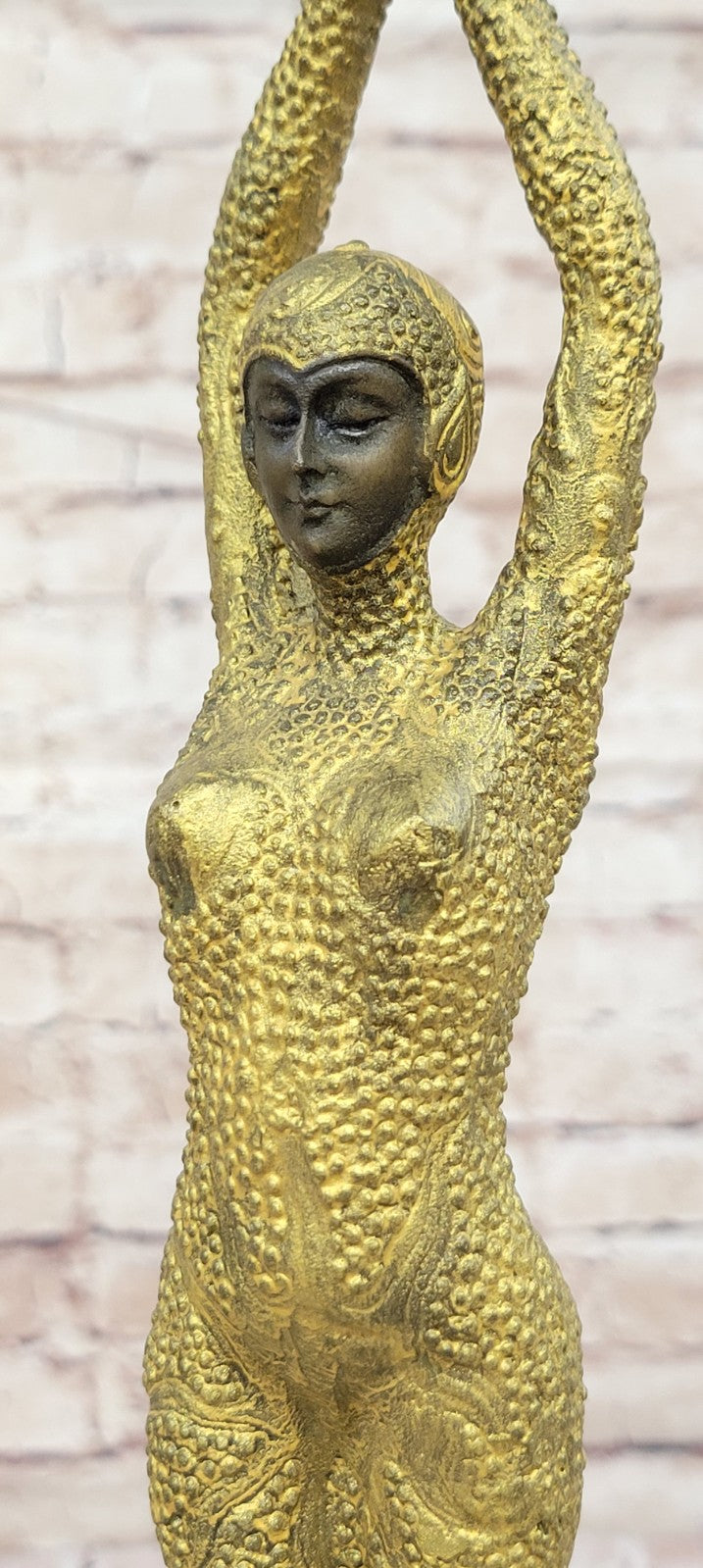 CHIPARUS SOLID BRONZE SCULPTURE. ABSTRACT ART DECO NOUVEAU FIGURE HOME DECOR