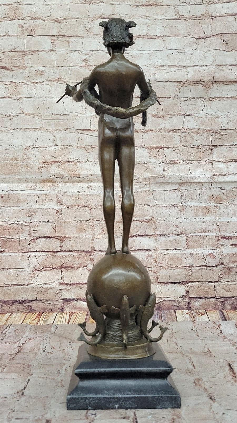 Frederick W. MacMonnies "Pan  of Rohallion" - Museum Quality Bronze Figurine Sculpture