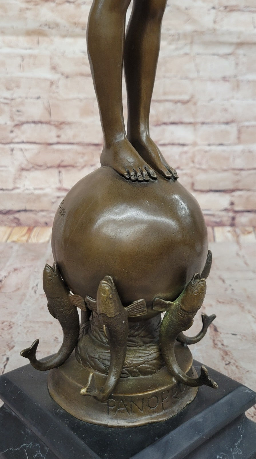 Frederick W. MacMonnies "Pan  of Rohallion" - Museum Quality Bronze Figurine Sculpture