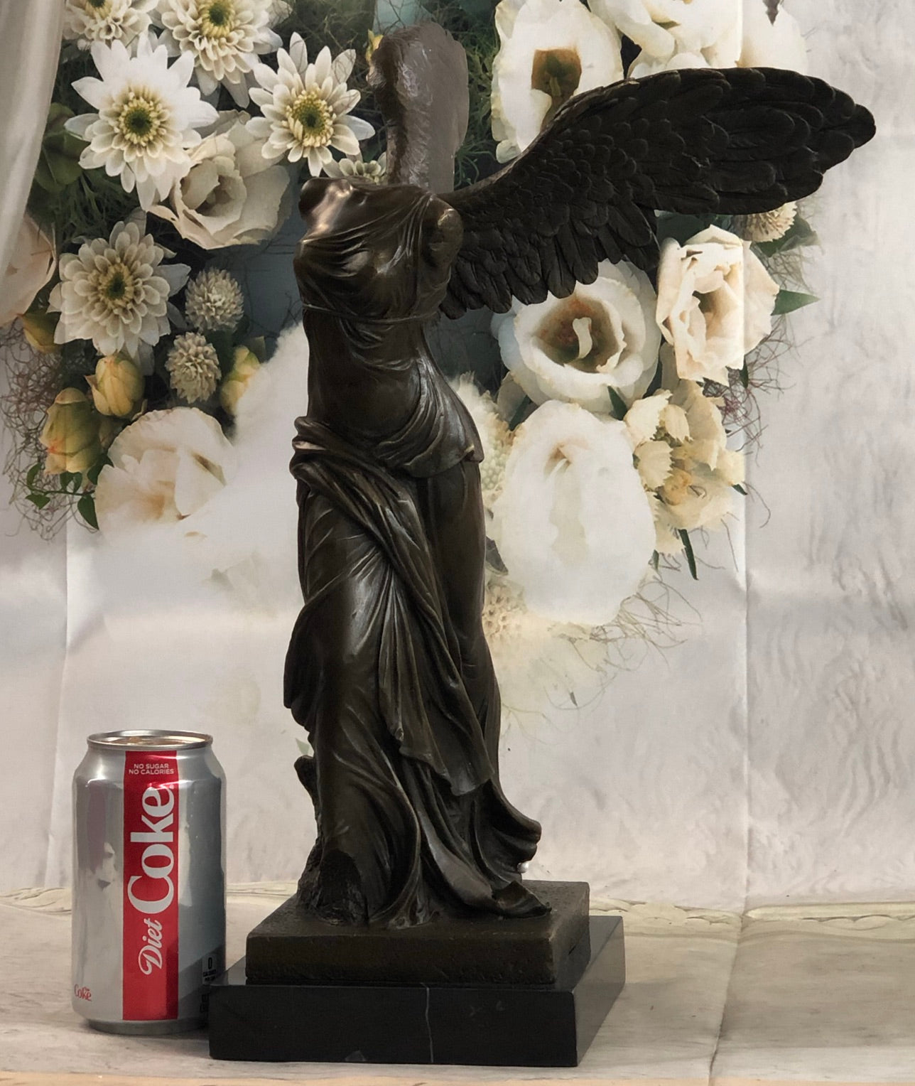 Bronze Sculpture Nike Detailed Museum Quality Classic Artwork Figurine Figure