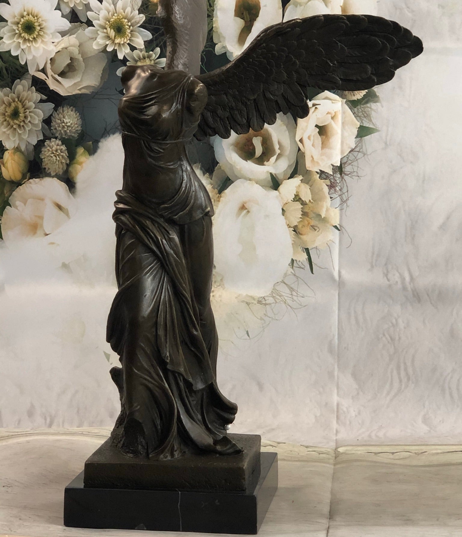 Bronze Sculpture Nike Detailed Museum Quality Classic Artwork Figurine Figure