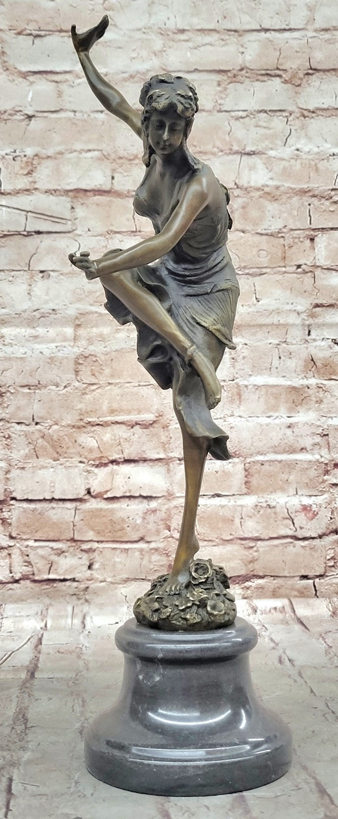 Bronze Sculpture by Colinet Made by Lost Wax Method Bronze Sculpture Figurine