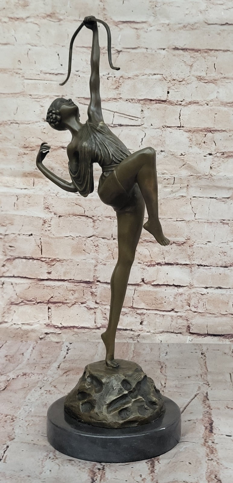 DIANNE HUNTER BY FAGUAYS BRONZE STATUE HOT CAST HOME DECOR FIGURINE SCULPTURE
